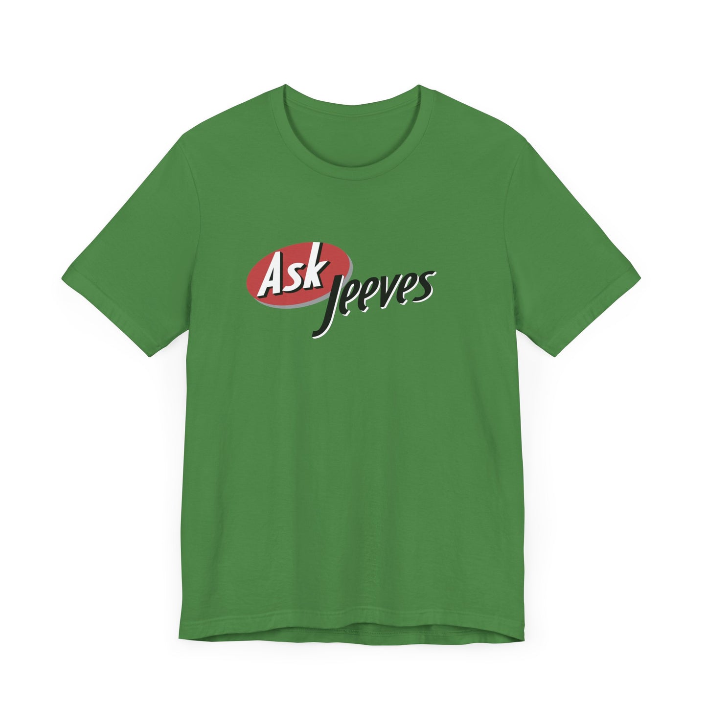 Ask Jeeves Short Sleeve Tee Shirt - A Nostalgic Nod to Internet History