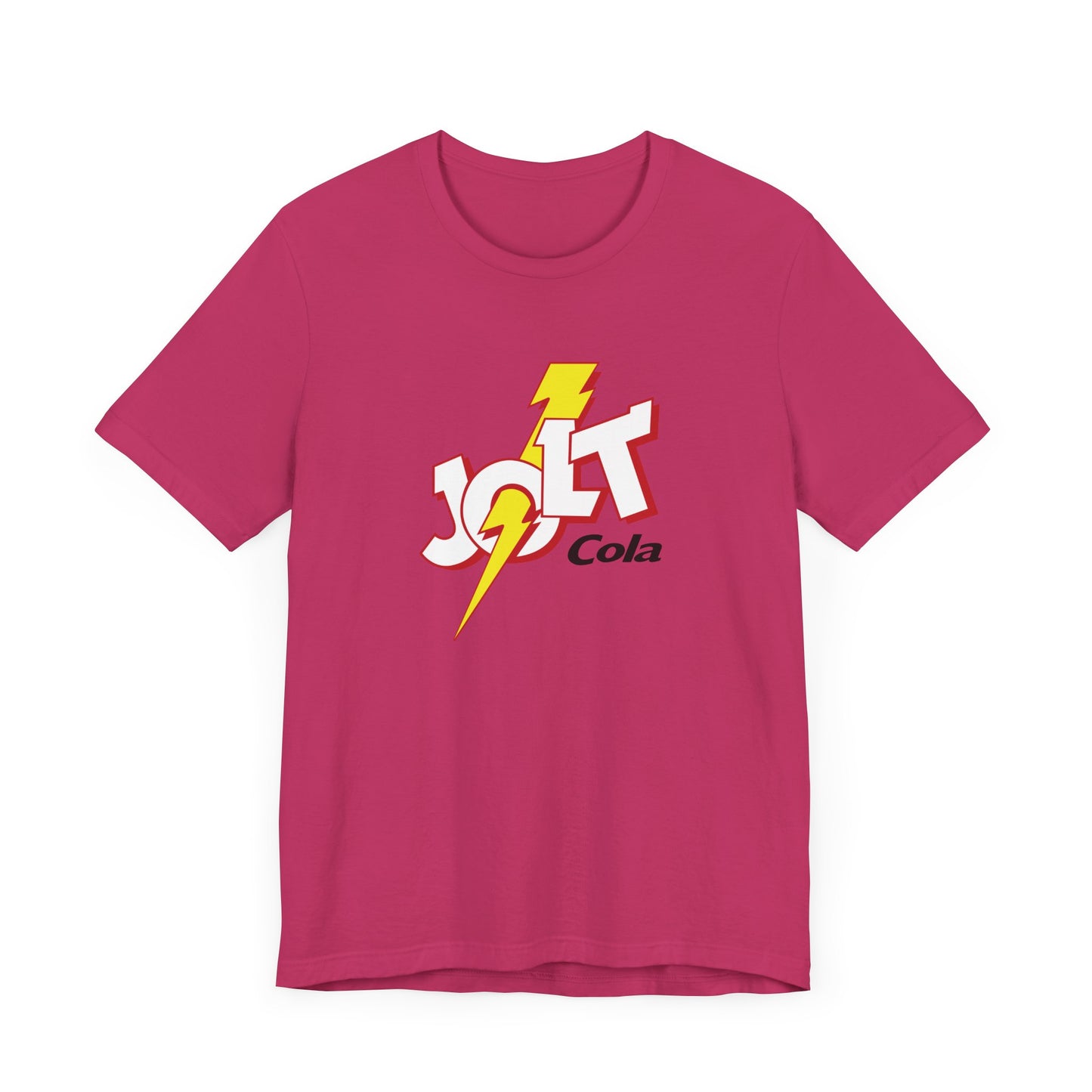 Jolt Cola Short Sleeve Tee Shirt - A Tribute to the Original Energy Boost