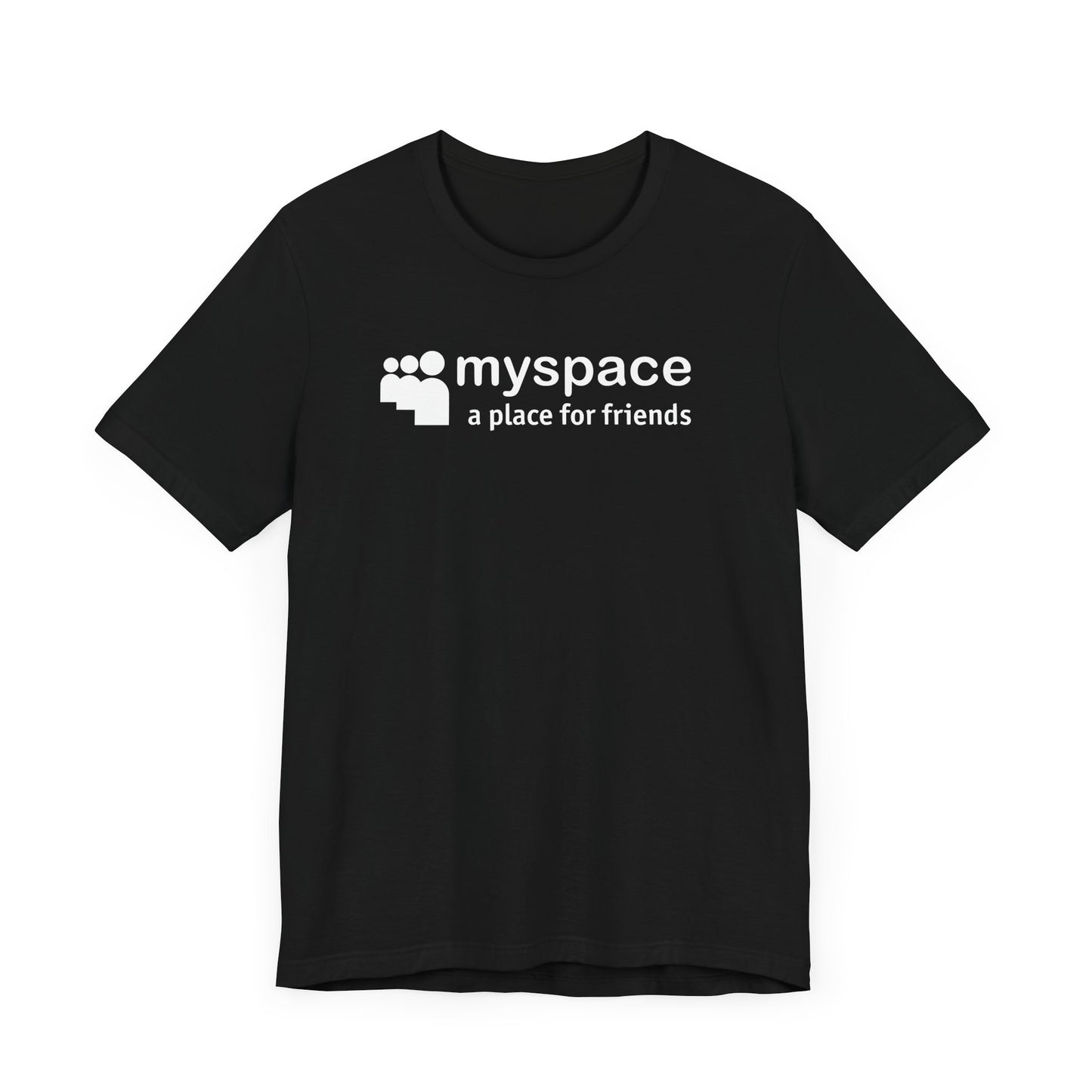 Myspace Social Media Short Sleeve Tee Shirt - A Throwback to the Good Old Days