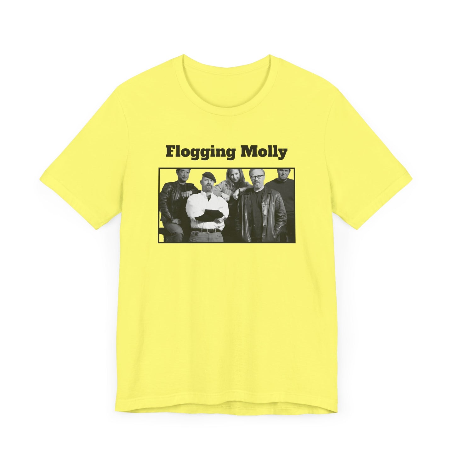 Mythbusters Flogging Molly Short Sleeve Tee Shirt - A Clever and Ironic Meme Tribute