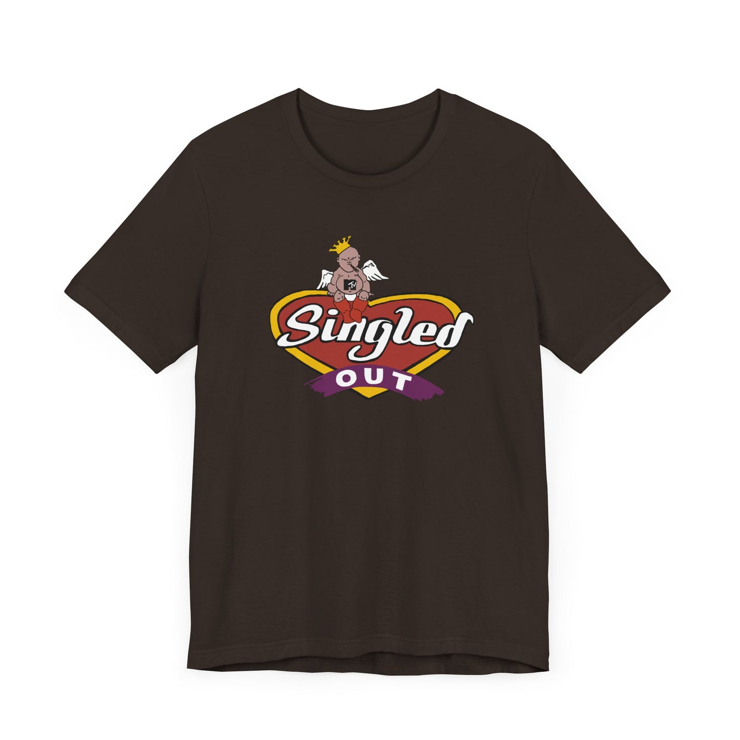 MTV-Inspired Singled Out Short Sleeve T-Shirt - A 90s Dating Show Throwback