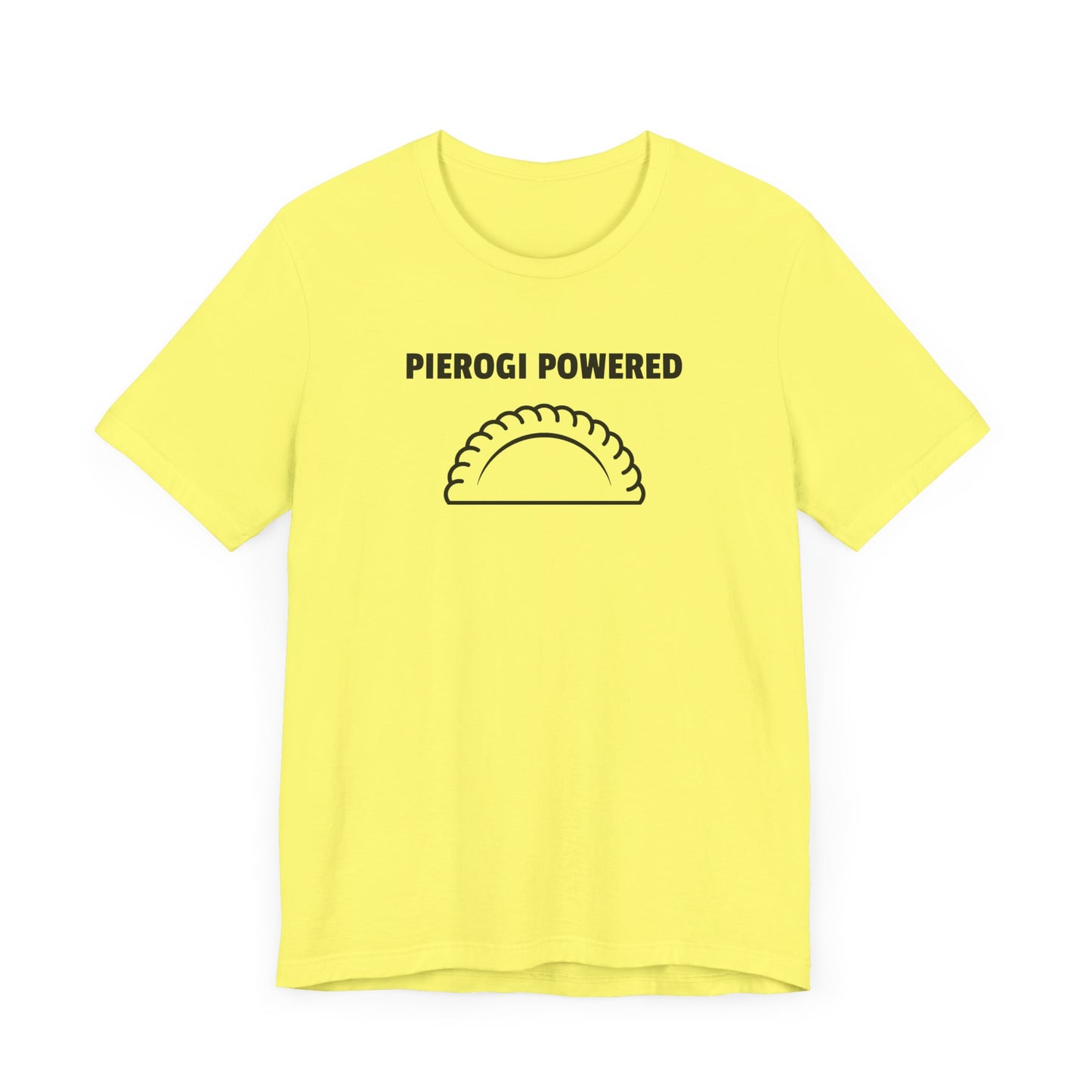 Pierogi Power Pierogi Lover's Short Sleeve Tee Shirt - A Deliciously Bold Statement