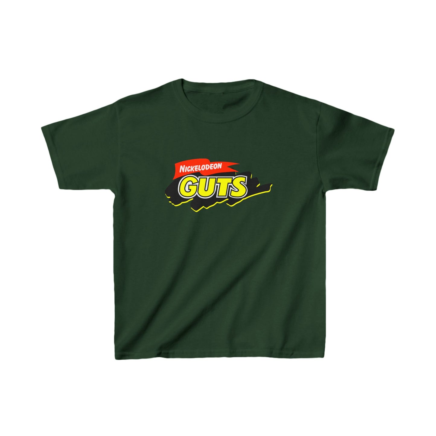 Kids Nickelodeon GUTS Heavy Cotton Tee - A 90s Nostalgia Classic