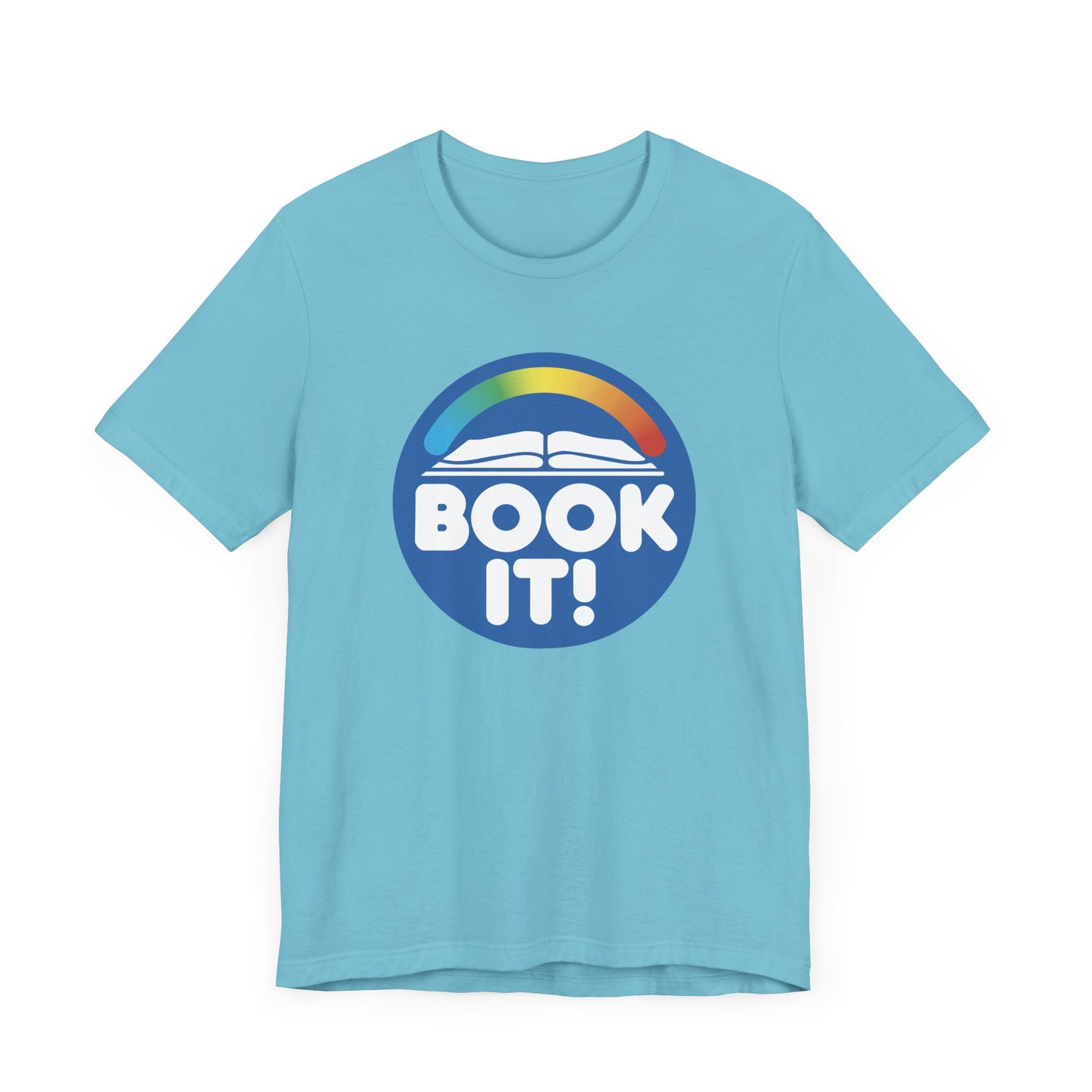 Book It! Short Sleeve Tee Shirt - A Slice of Childhood Nostalgia