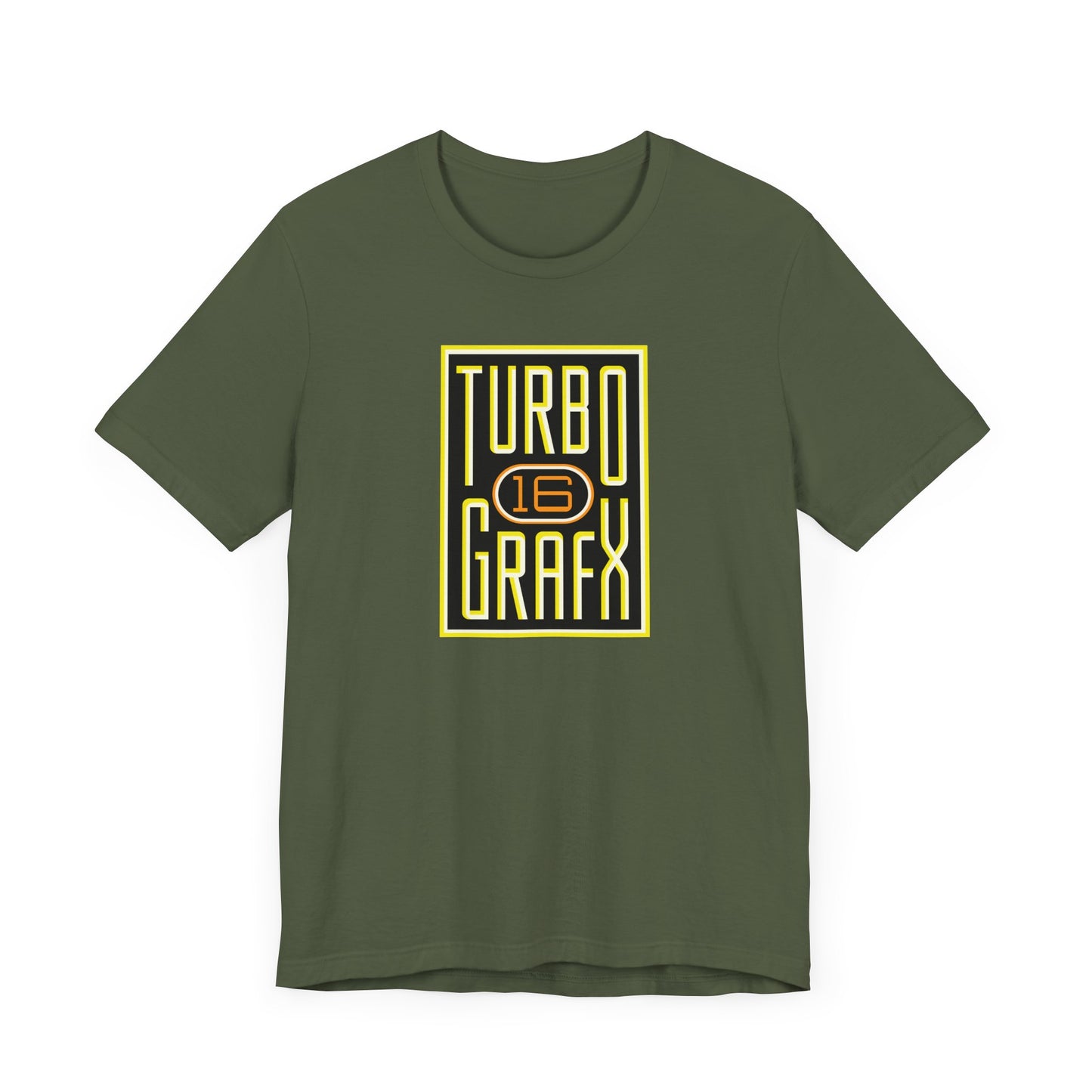 TurboGrafx-16 Short Sleeve Tee Shirt - A Retro Gaming Classic