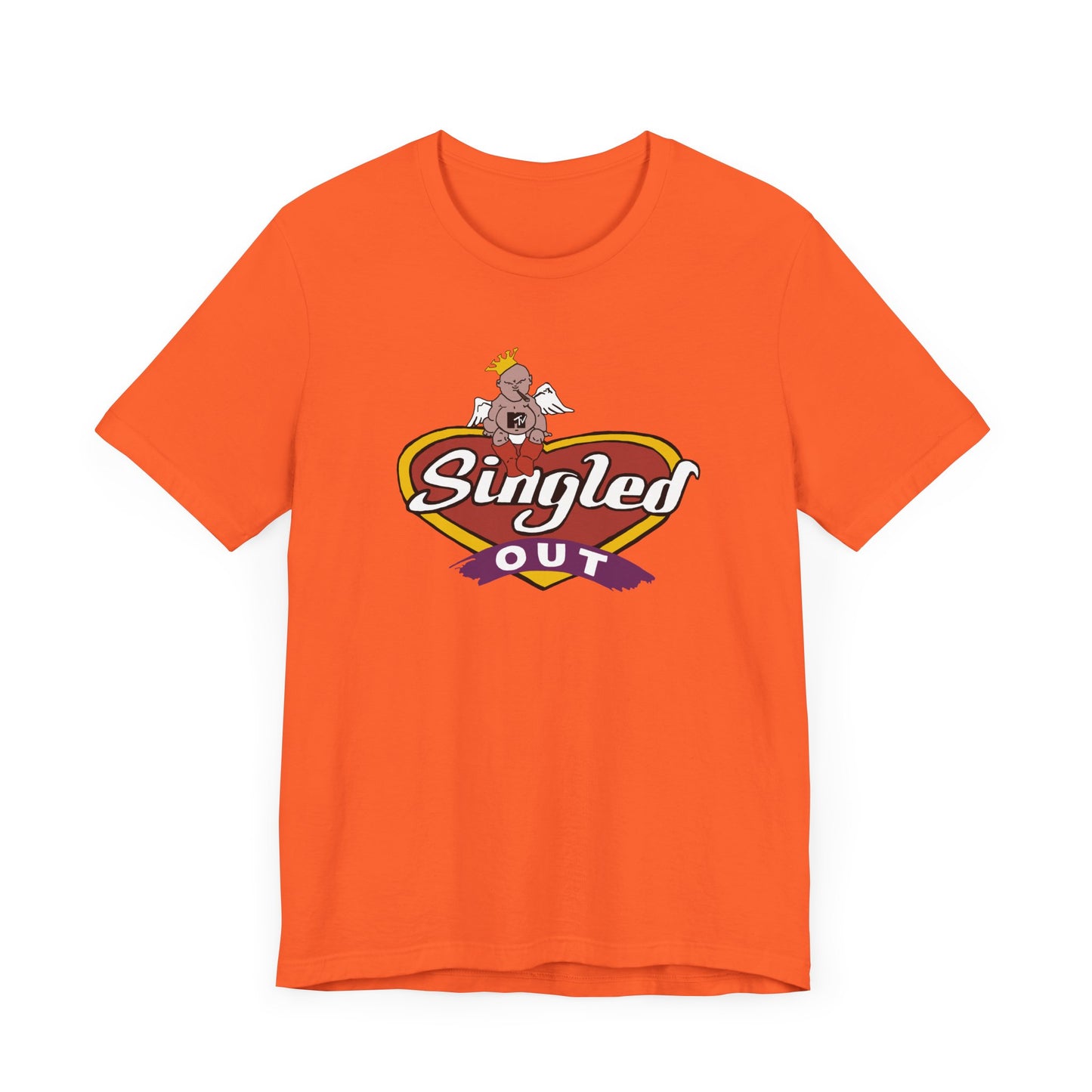 MTV-Inspired Singled Out Short Sleeve T-Shirt - A 90s Dating Show Throwback