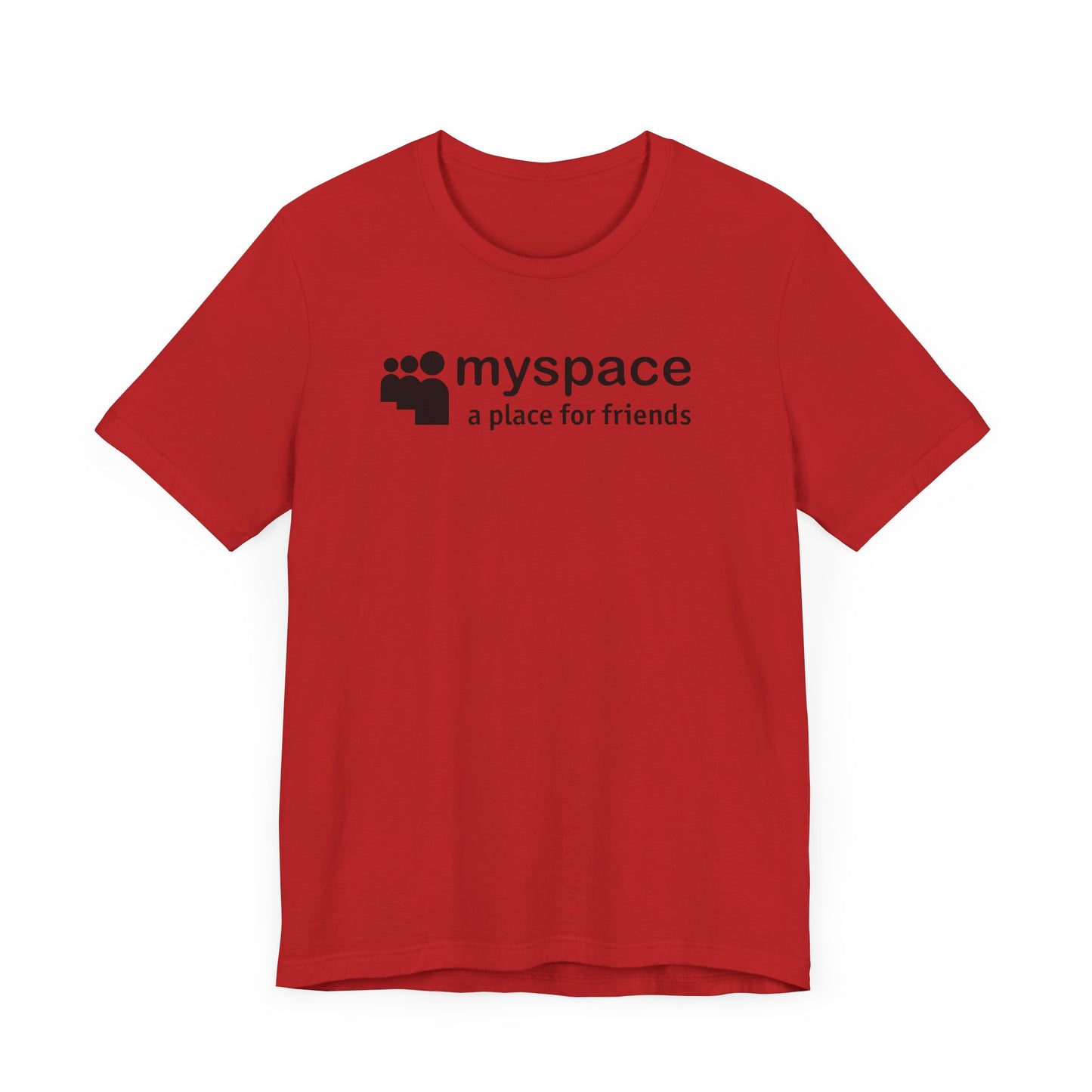 Myspace Social Media Short Sleeve Tee Shirt - A Throwback to the Good Old Days