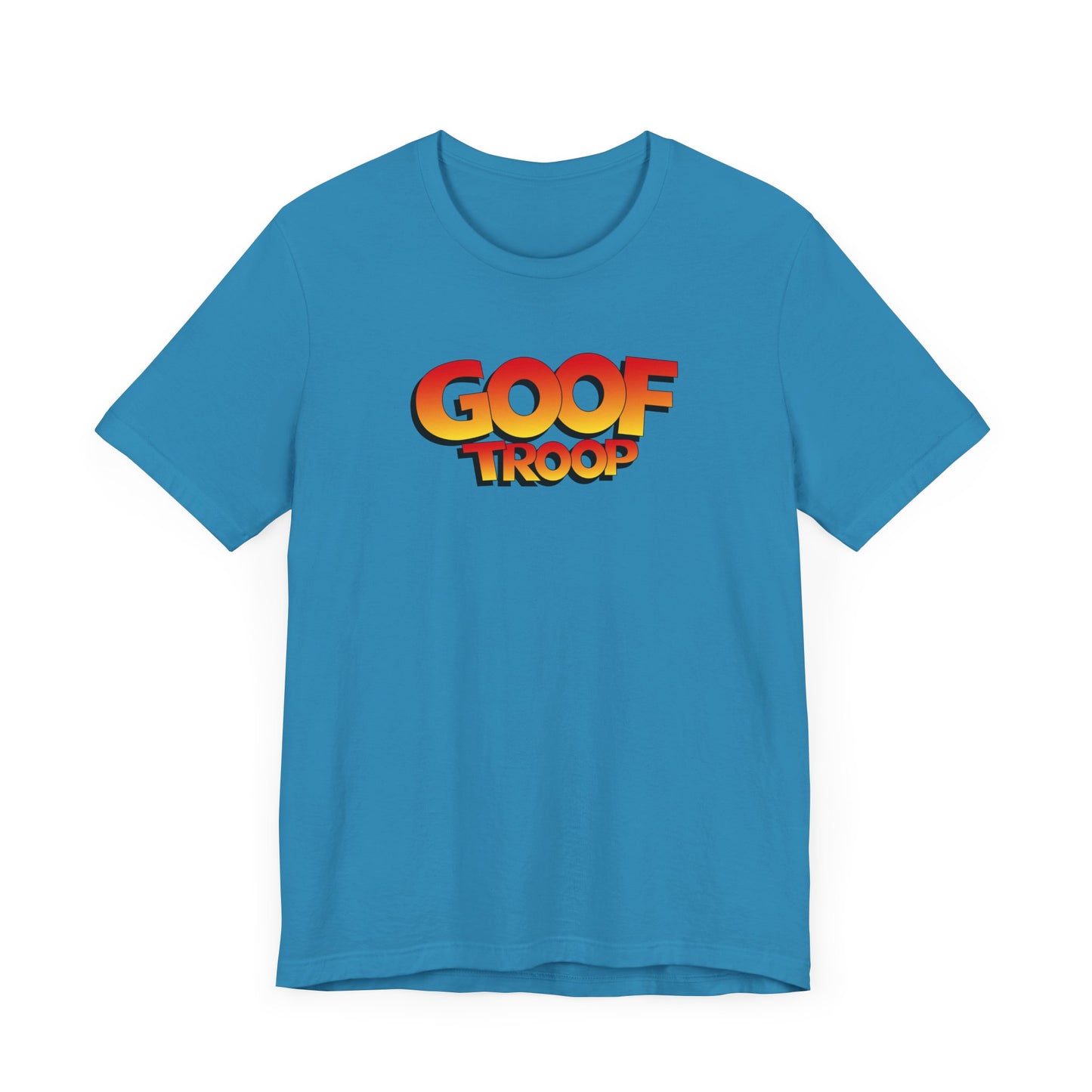 90s Afternoon Cartoon Goof Troop Short Sleeve Tee Shirt - A Nostalgic Throwback
