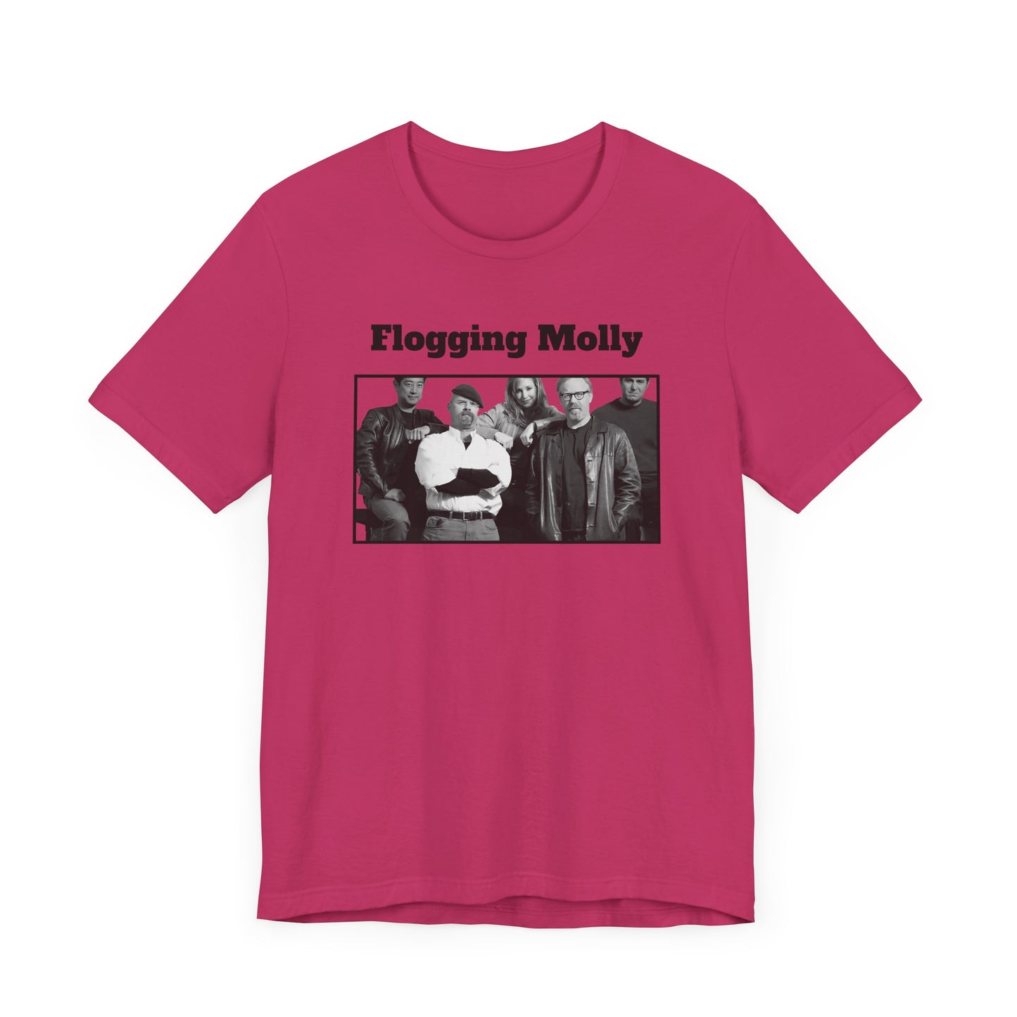 Mythbusters Flogging Molly Short Sleeve Tee Shirt - A Clever and Ironic Meme Tribute