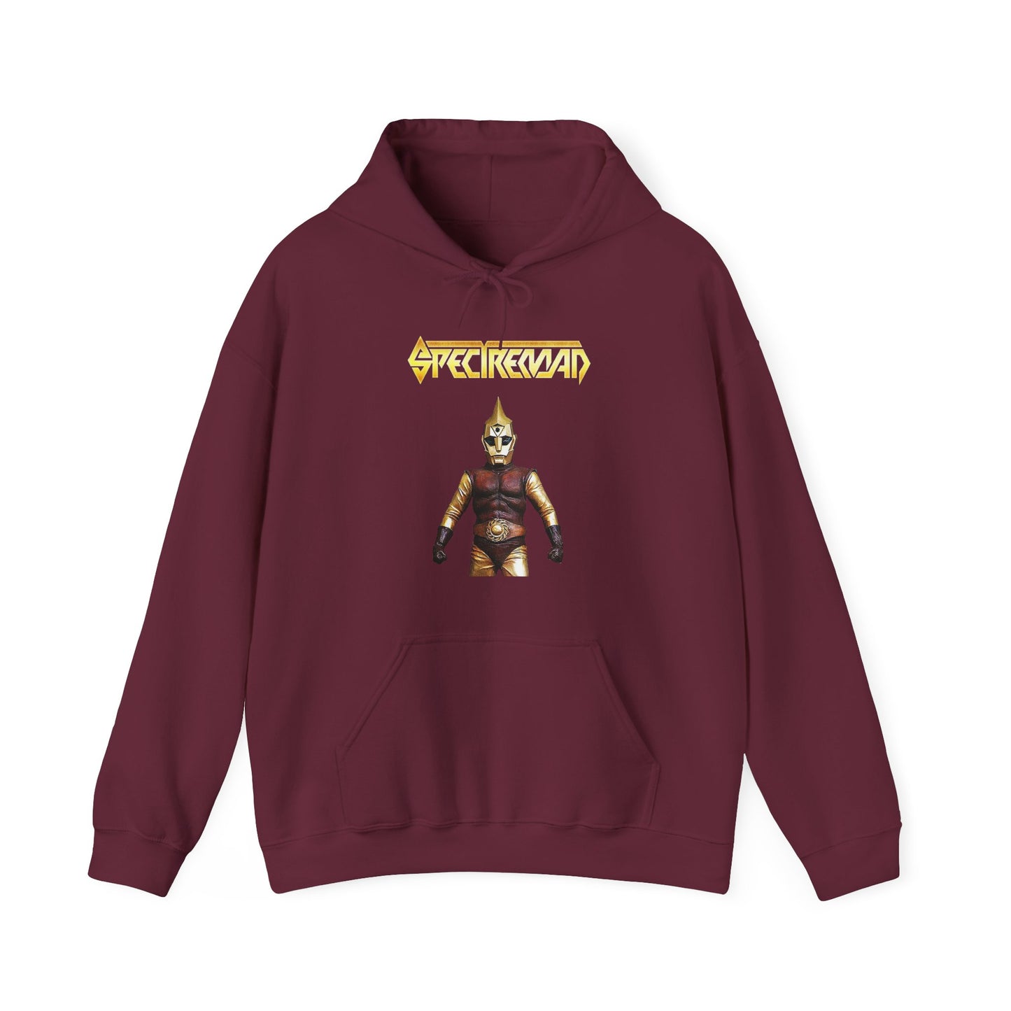 Vintage Spectreman Hoodie Sweatshirt – Classic 70s Tokusatsu Superhero Tribute