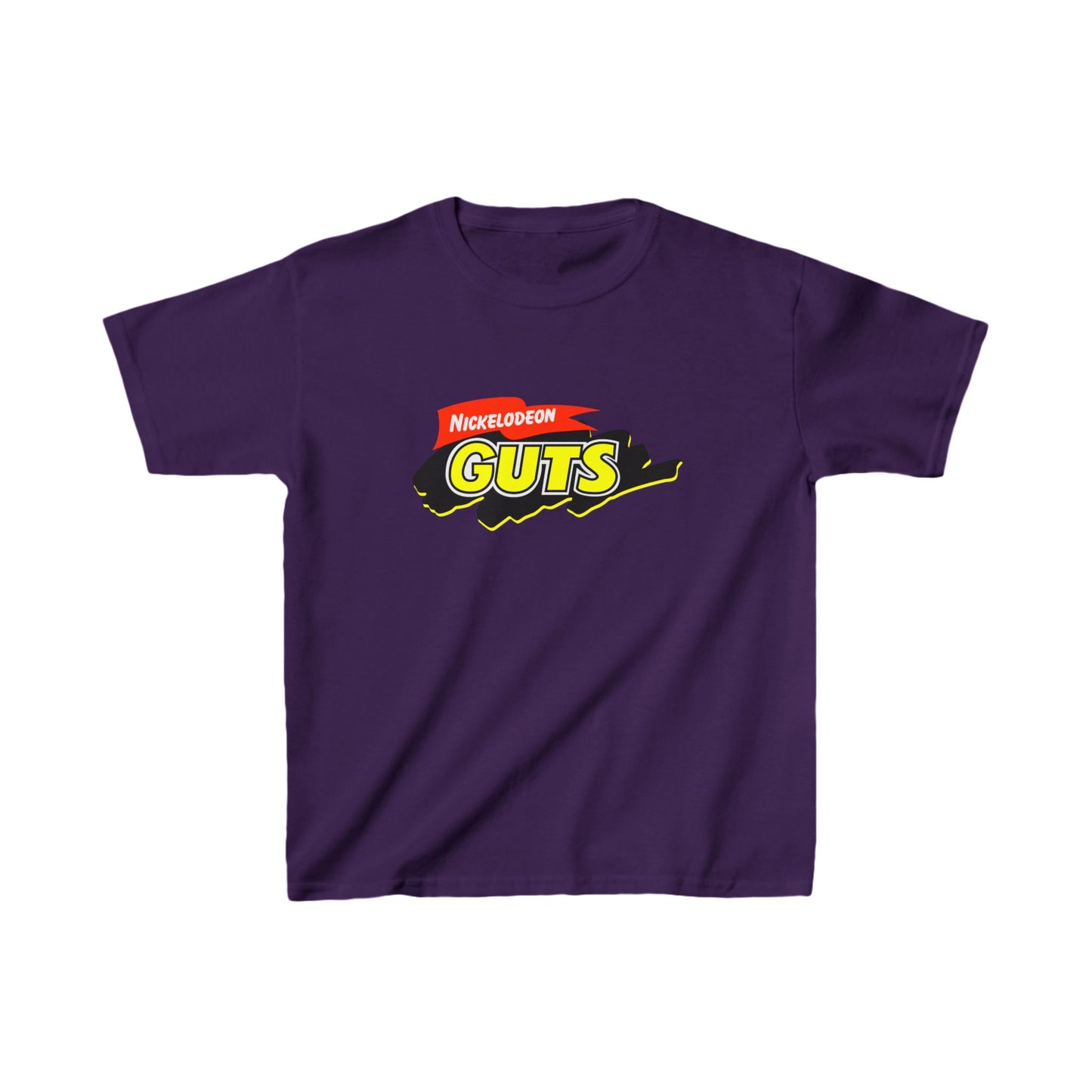 Kids Nickelodeon GUTS Heavy Cotton Tee - A 90s Nostalgia Classic