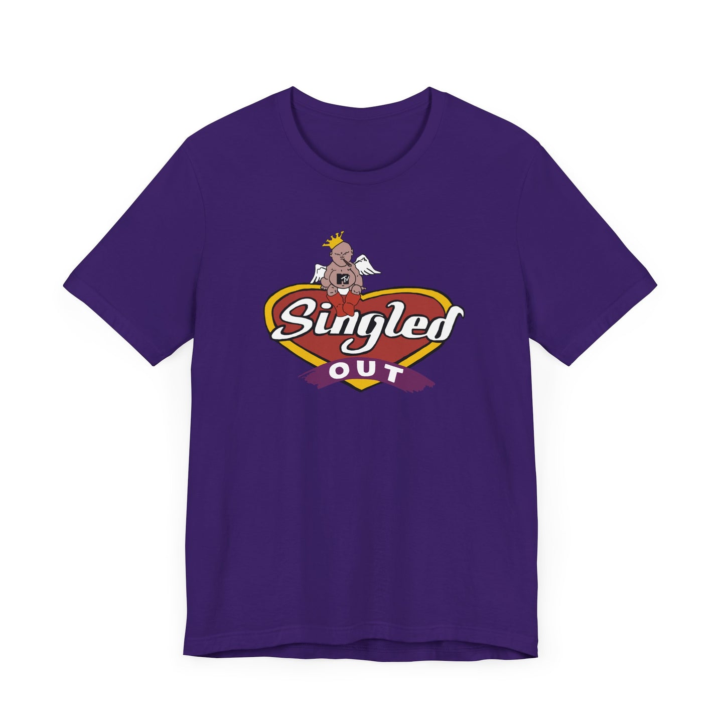 MTV-Inspired Singled Out Short Sleeve T-Shirt - A 90s Dating Show Throwback