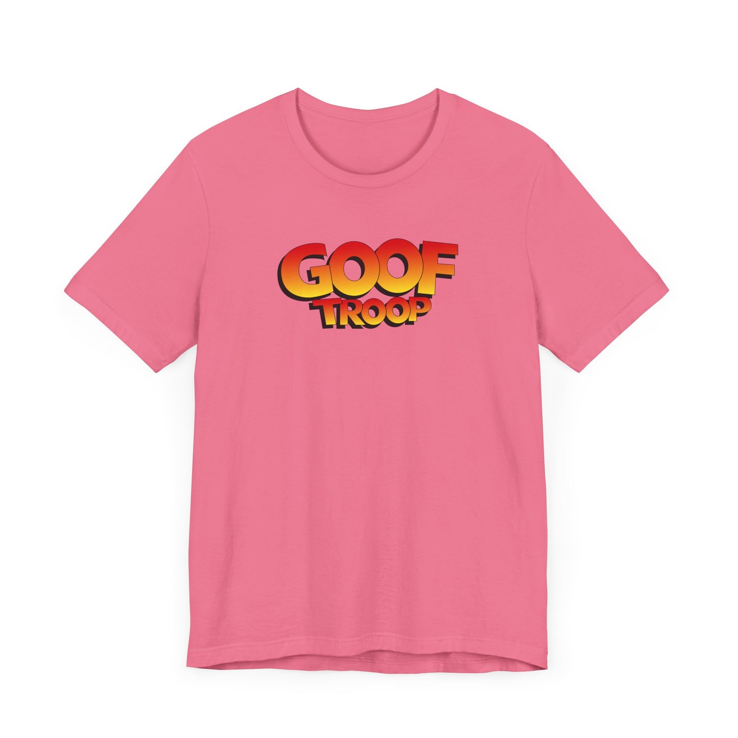 90s Afternoon Cartoon Goof Troop Short Sleeve Tee Shirt - A Nostalgic Throwback