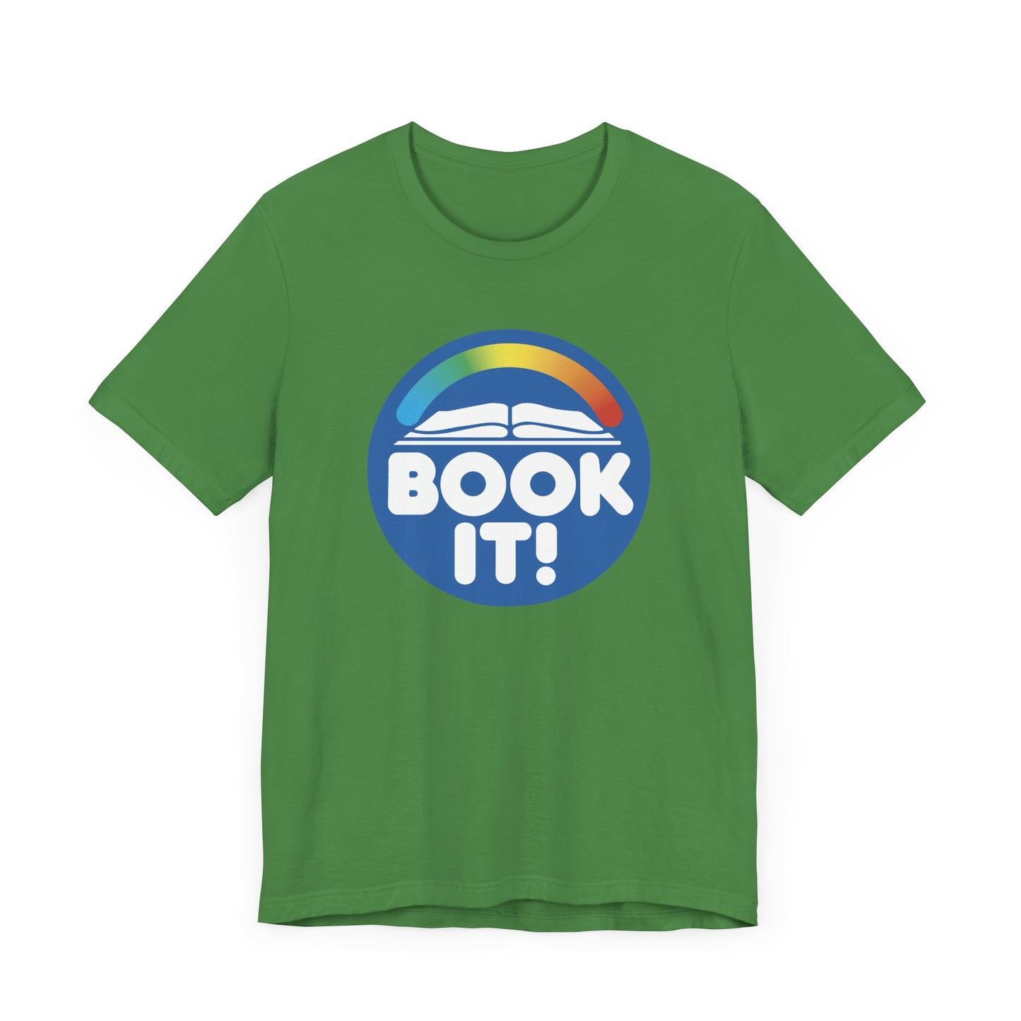 Book It! Short Sleeve Tee Shirt - A Slice of Childhood Nostalgia