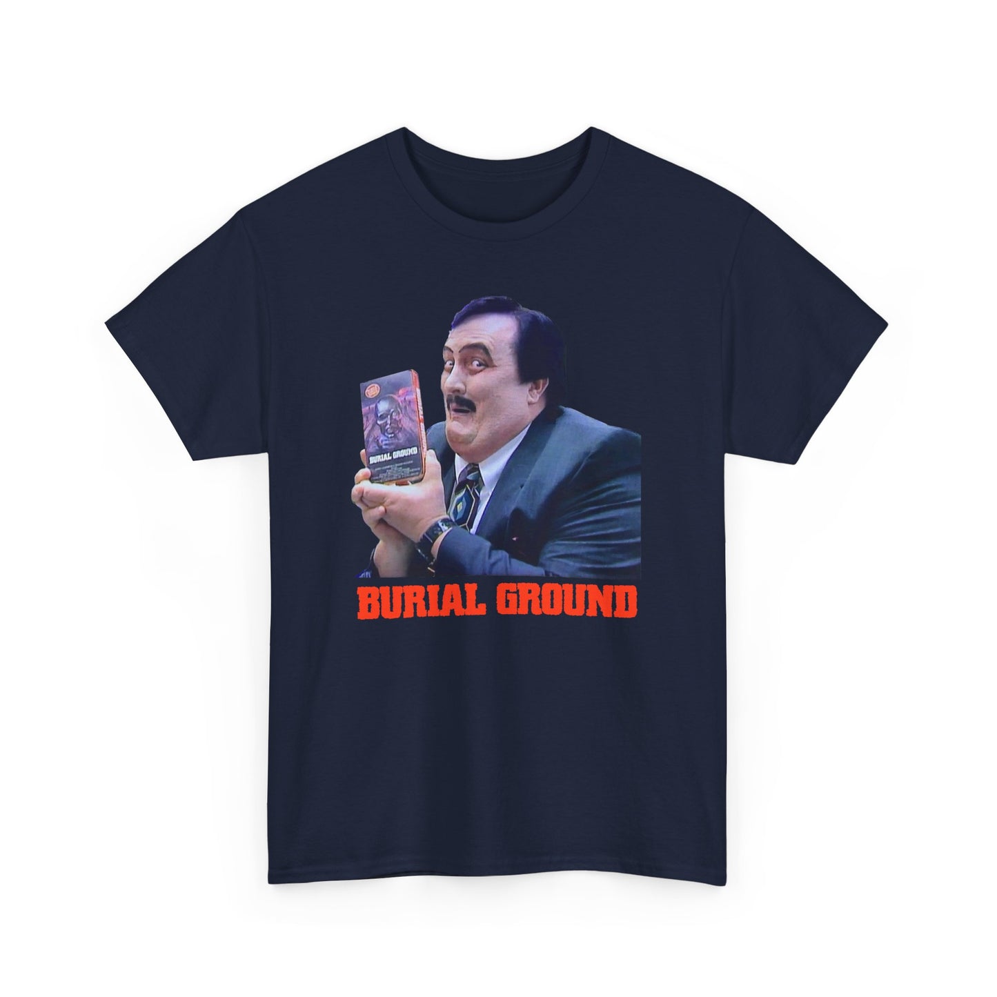 Paul Bearer Burial Ground Tee – Classic Wrestling and Horror Mashup