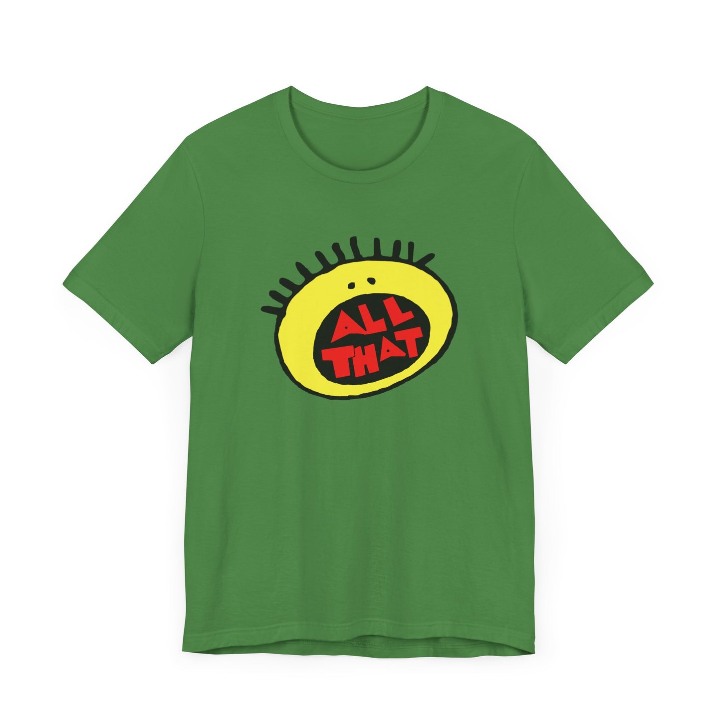 All That Short Sleeve Tee Shirt - A Nostalgic Tribute to 90s Nickelodeon