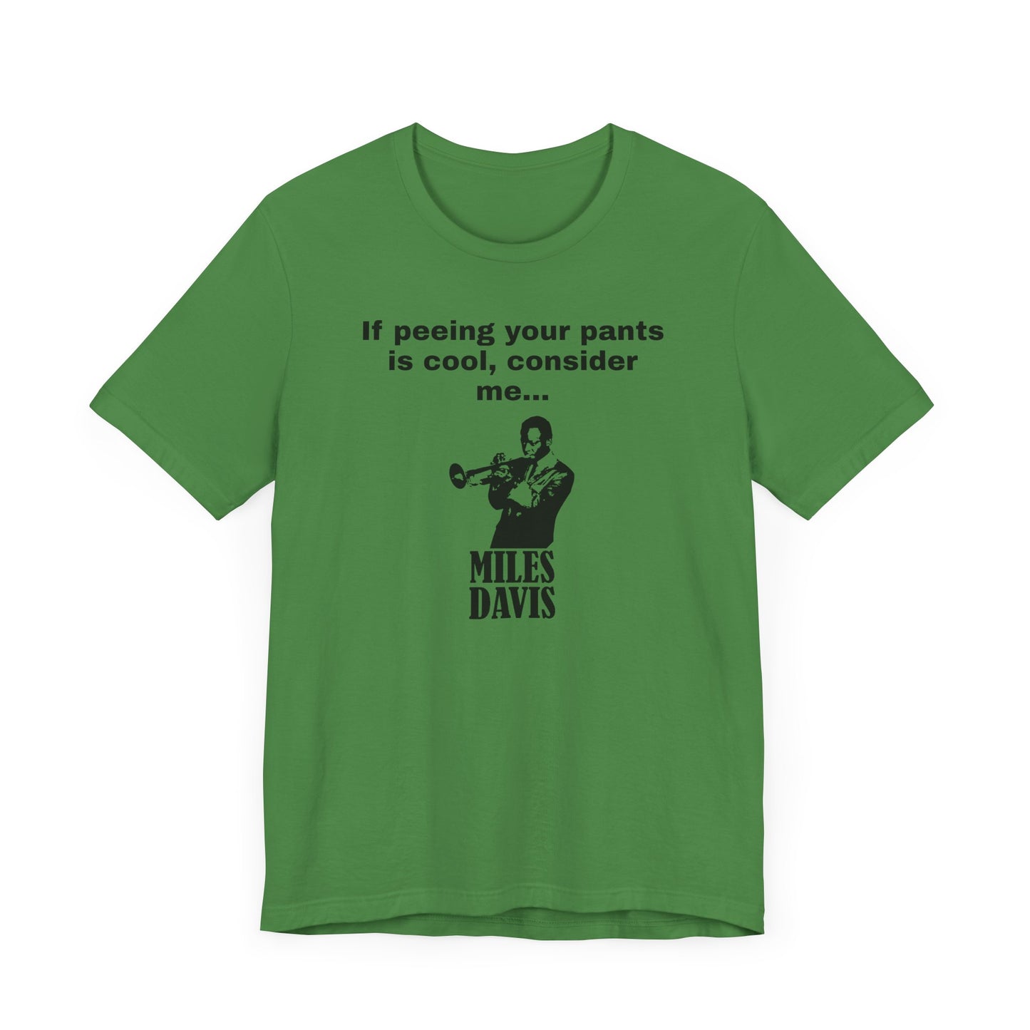 Billy Madison Miles Davis Peeing Your Pants Short Sleeve Tee Shirt - A Classic Comedy Tribute