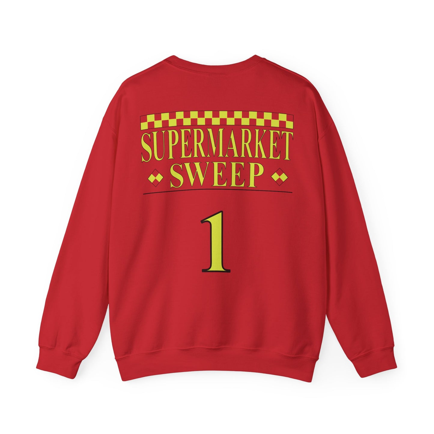Supermarket Sweep Team 1 Red Sweatshirt - Exclusive to Our Website!