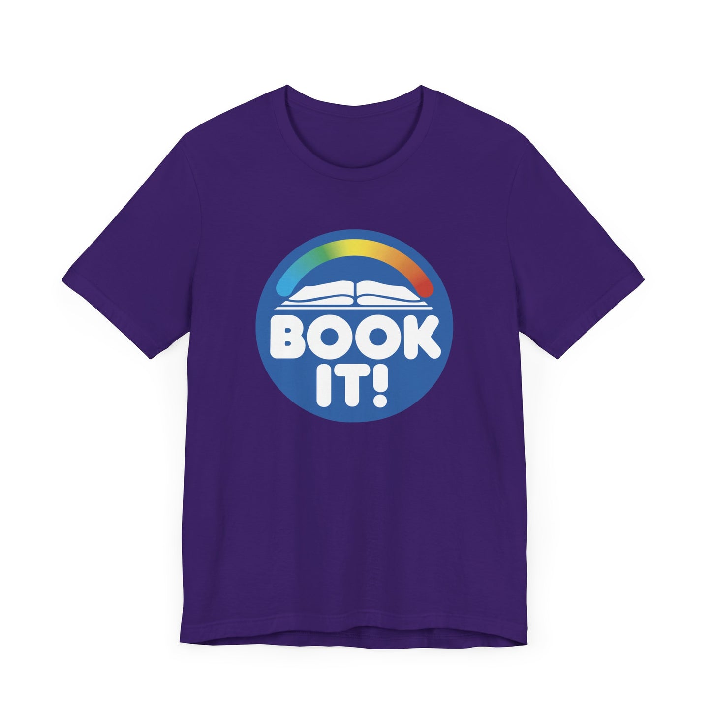Book It! Short Sleeve Tee Shirt - A Slice of Childhood Nostalgia