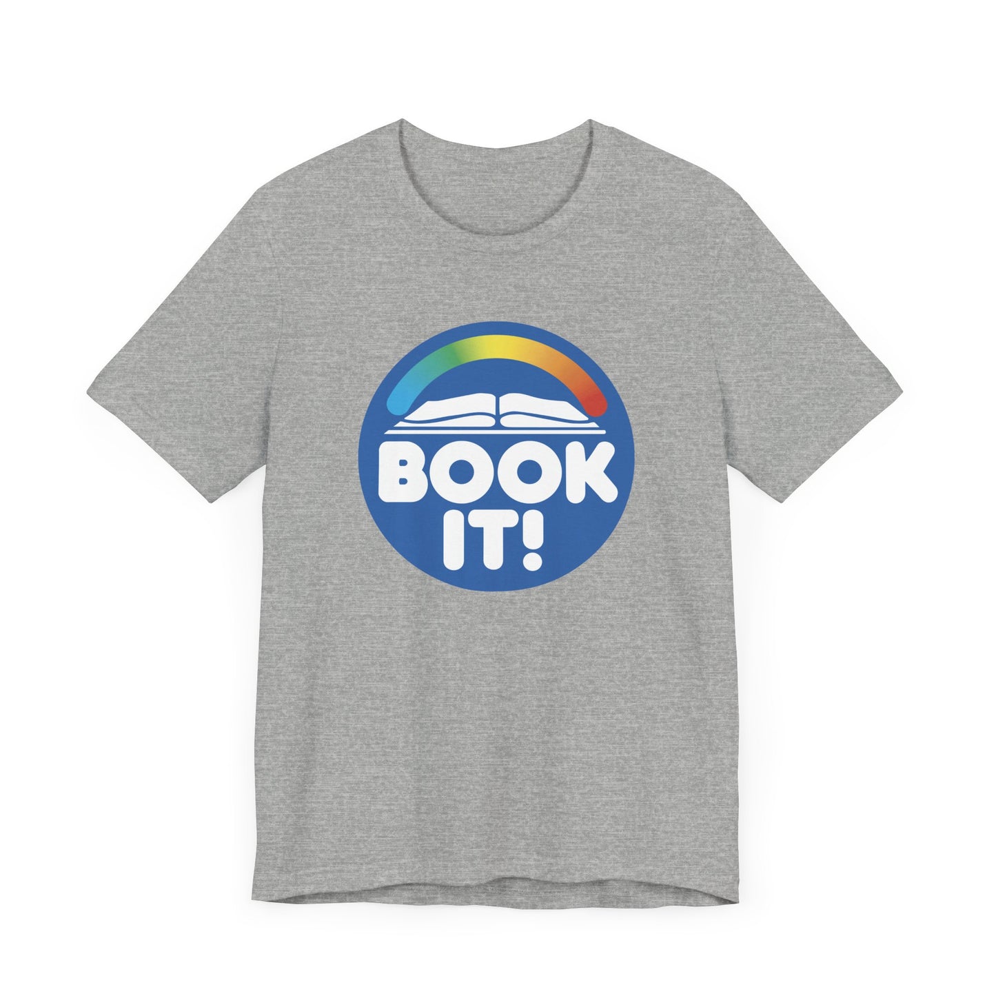Book It! Short Sleeve Tee Shirt - A Slice of Childhood Nostalgia