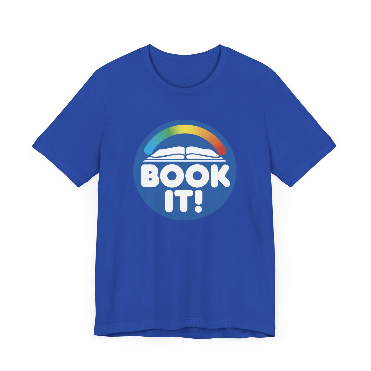Book It! Short Sleeve Tee Shirt - A Slice of Childhood Nostalgia