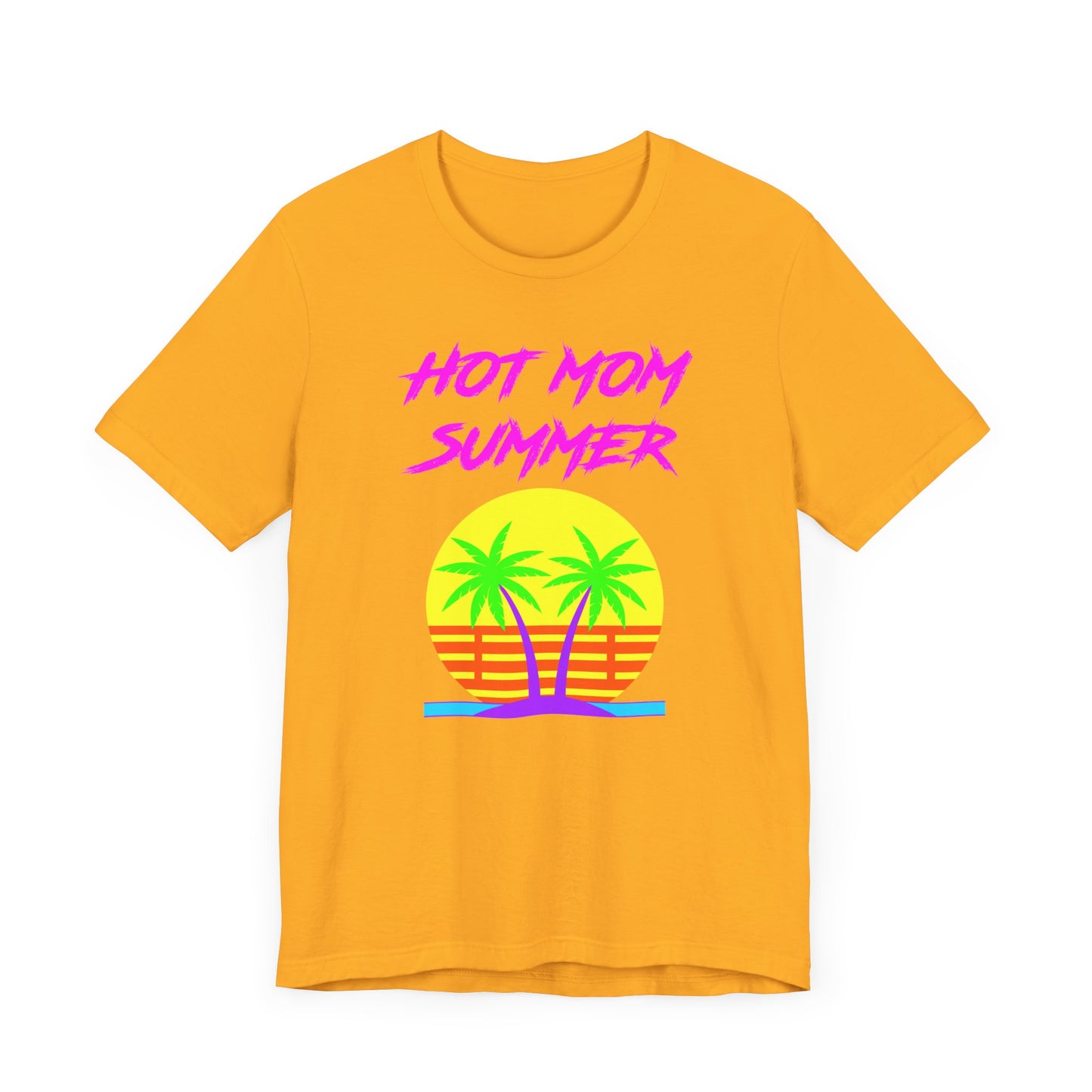 Hot Mom Summer Short Sleeve Tee Shirt