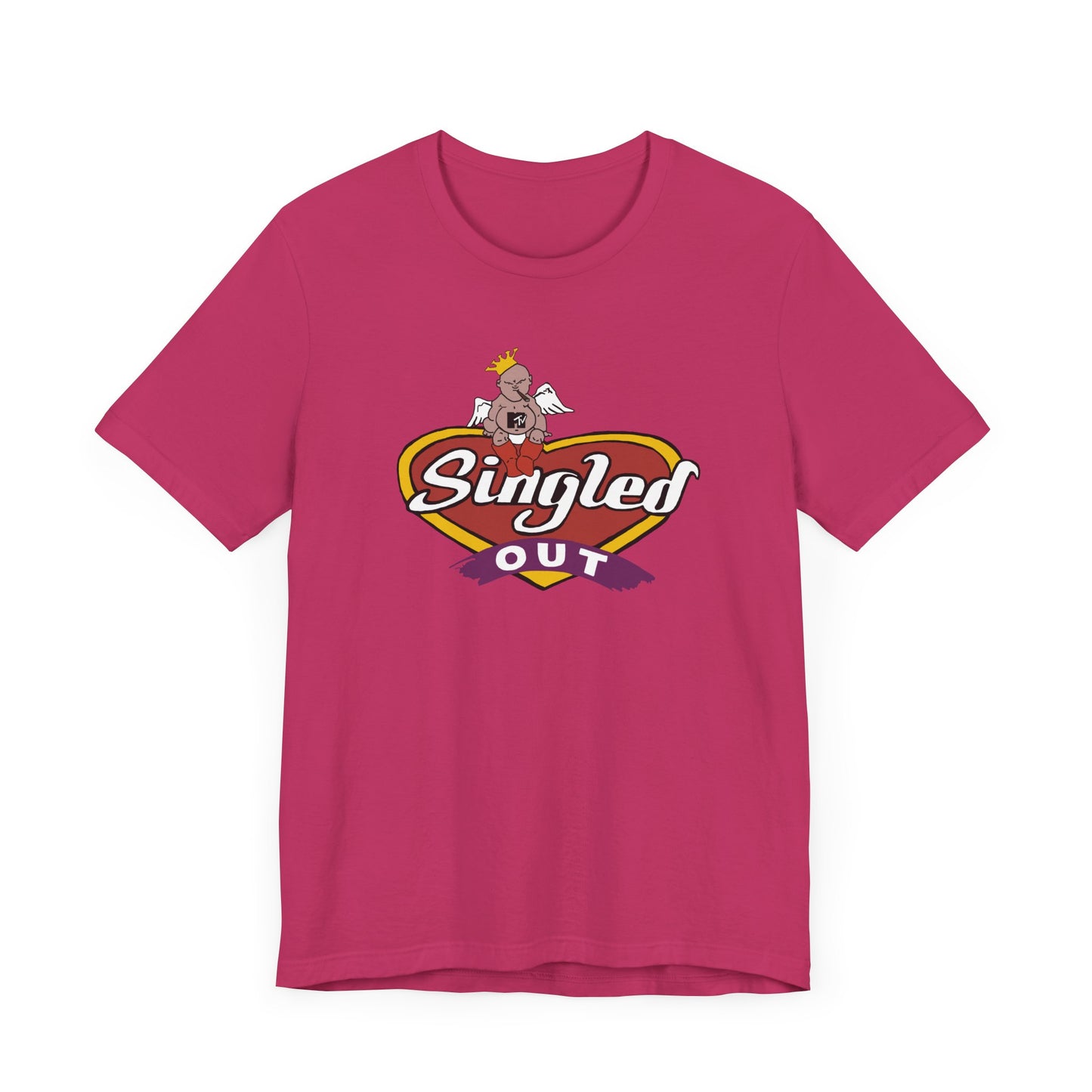 MTV-Inspired Singled Out Short Sleeve T-Shirt - A 90s Dating Show Throwback