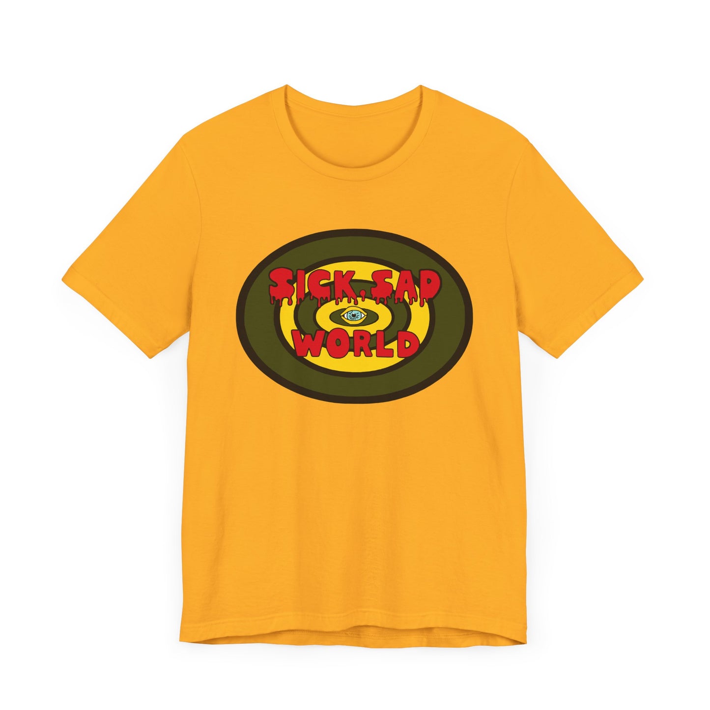 Daria Sick Sad World Short Sleeve Tee Shirt - A 90s Satirical Classic