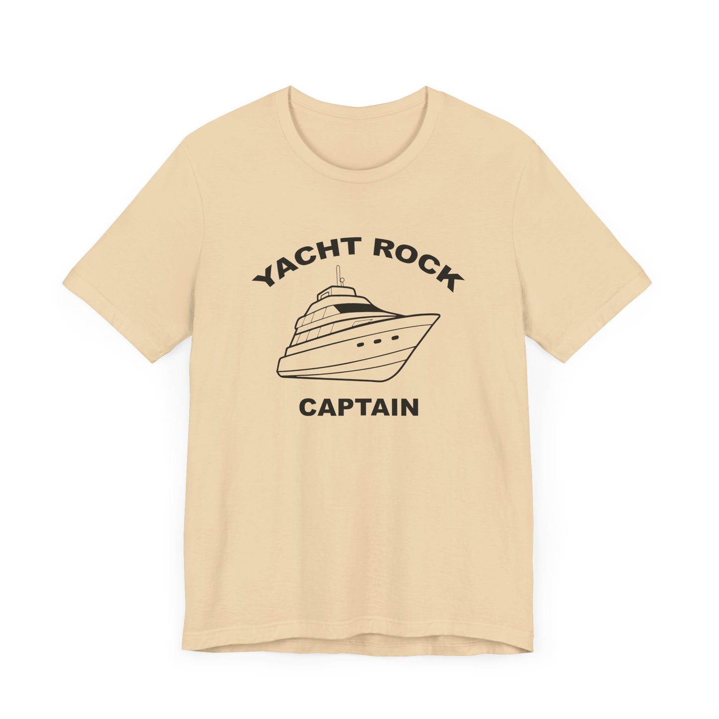 Yacht Rock Captain Short Sleeve Tee Shirt - Smooth Sailing in Style