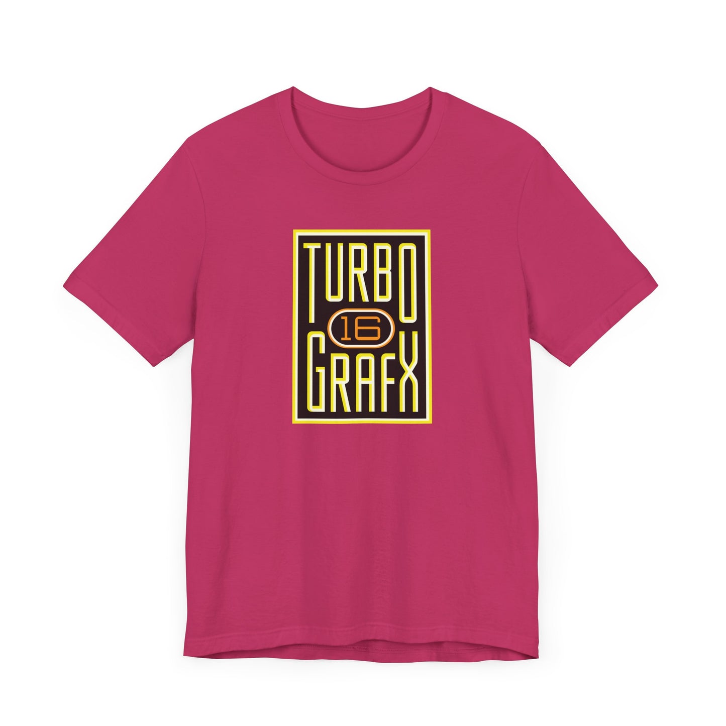 TurboGrafx-16 Short Sleeve Tee Shirt - A Retro Gaming Classic