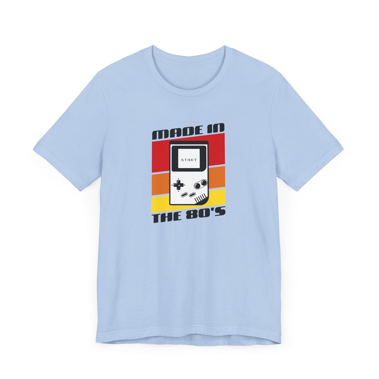 Made in the 80s Short Sleeve Tee – Nostalgia-Inspired Retro Gaming Shirt
