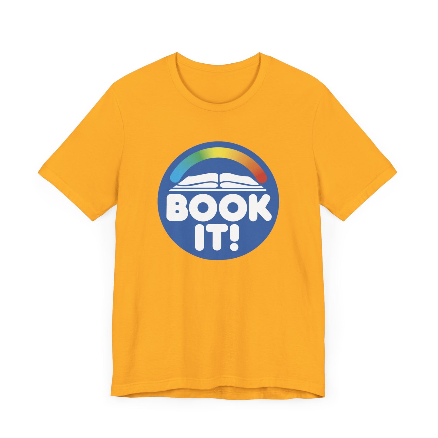 Book It! Short Sleeve Tee Shirt - A Slice of Childhood Nostalgia