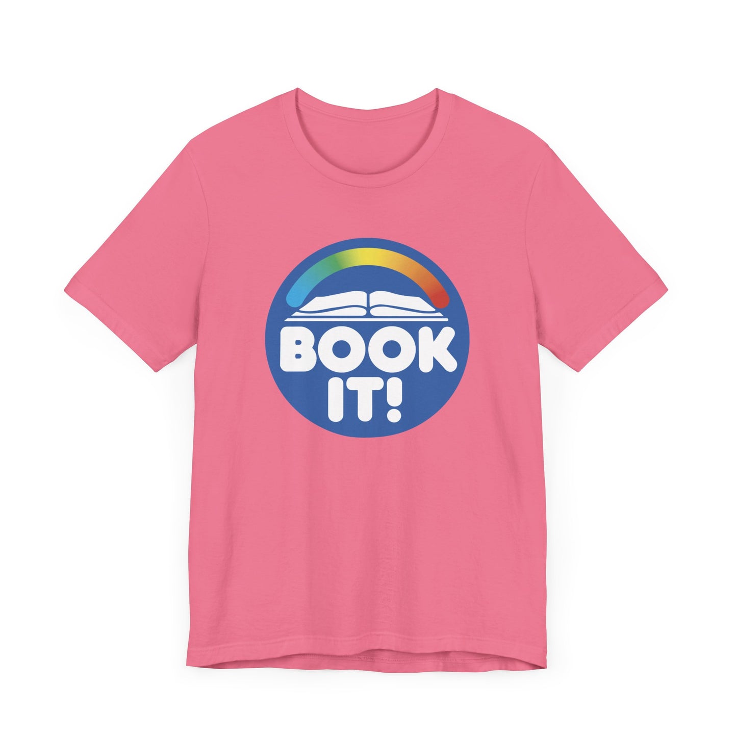 Book It! Short Sleeve Tee Shirt - A Slice of Childhood Nostalgia