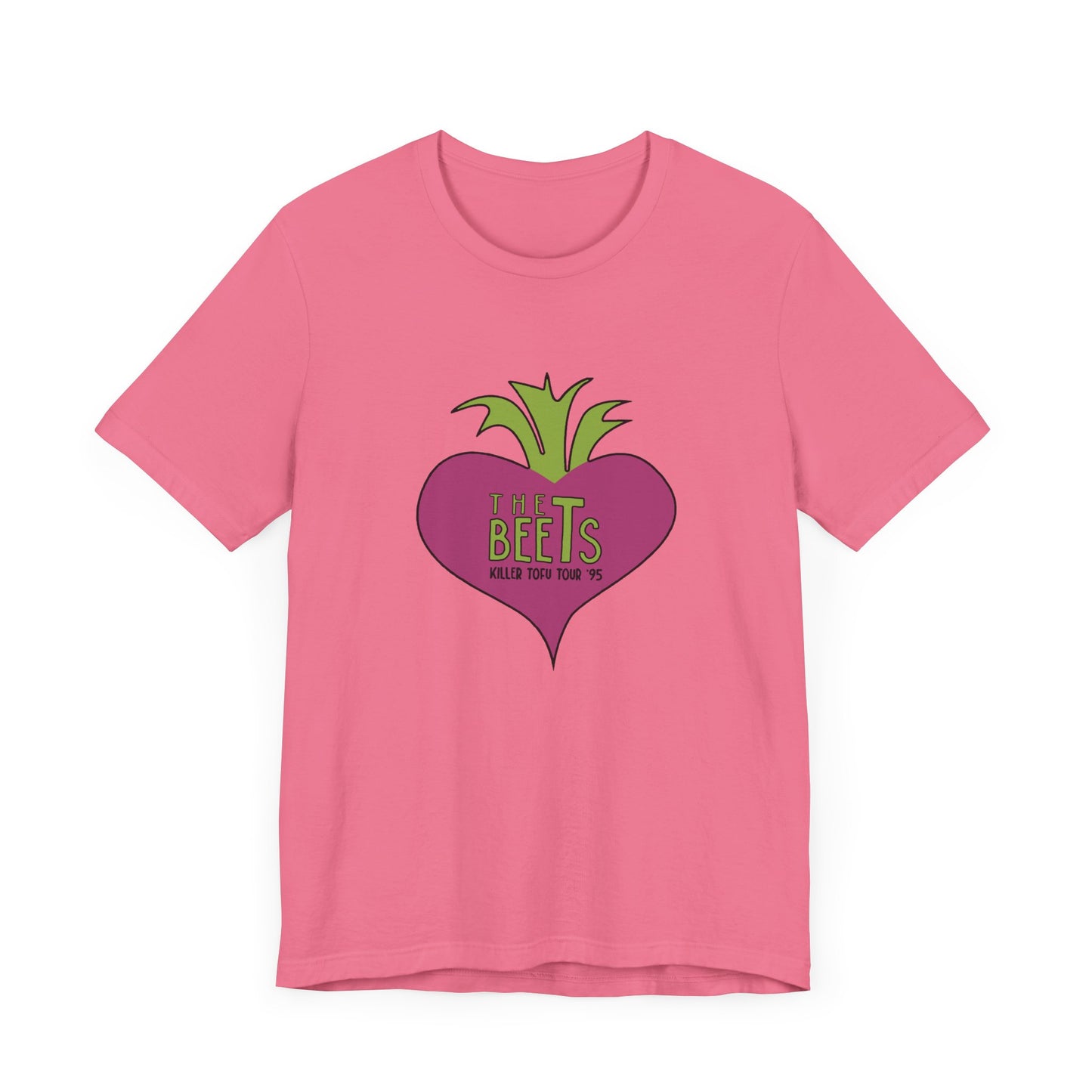 Doug The Beets World Tour '95 Short Sleeve T-Shirt - 90s Cartoon Band Nostalgia