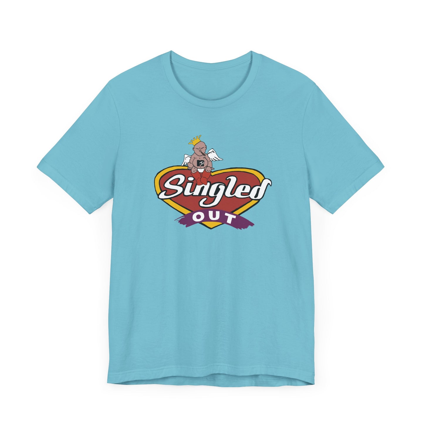 MTV-Inspired Singled Out Short Sleeve T-Shirt - A 90s Dating Show Throwback