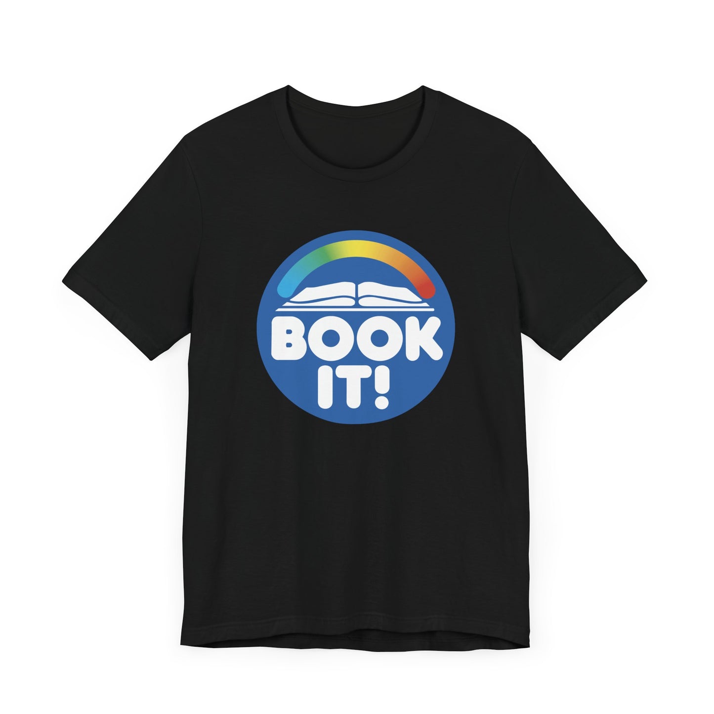 Book It! Short Sleeve Tee Shirt - A Slice of Childhood Nostalgia