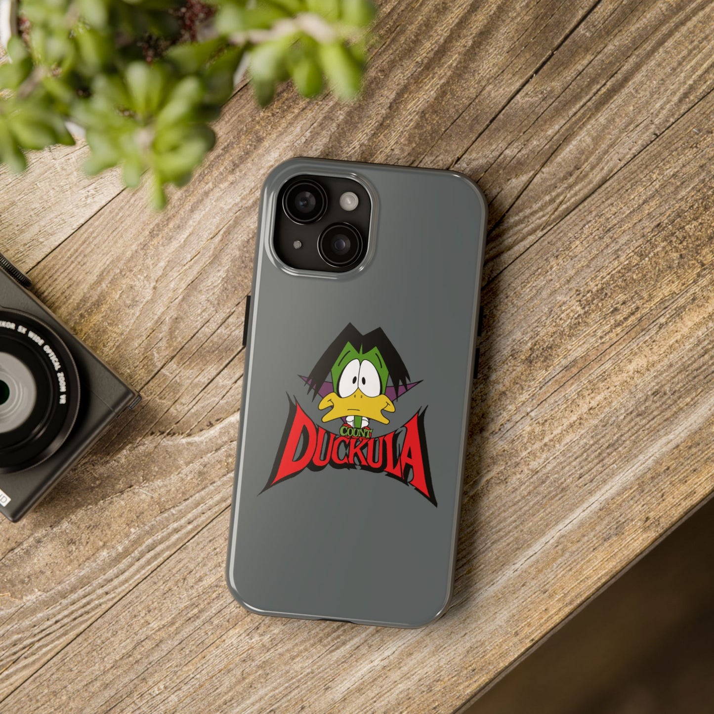 Count Duckula Tough Phone Case – Cult Favorite Cartoon Design
