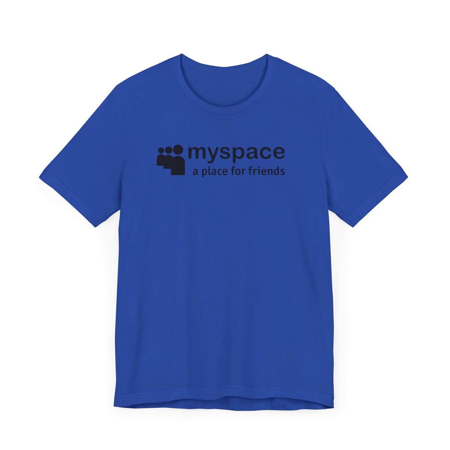 Myspace Social Media Short Sleeve Tee Shirt - A Throwback to the Good Old Days