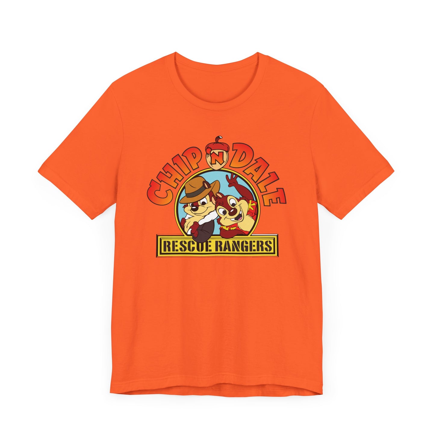 Chip 'n Dale Rescue Rangers Short Sleeve Tee Shirt - A Nostalgic Nod to a 90s Classic