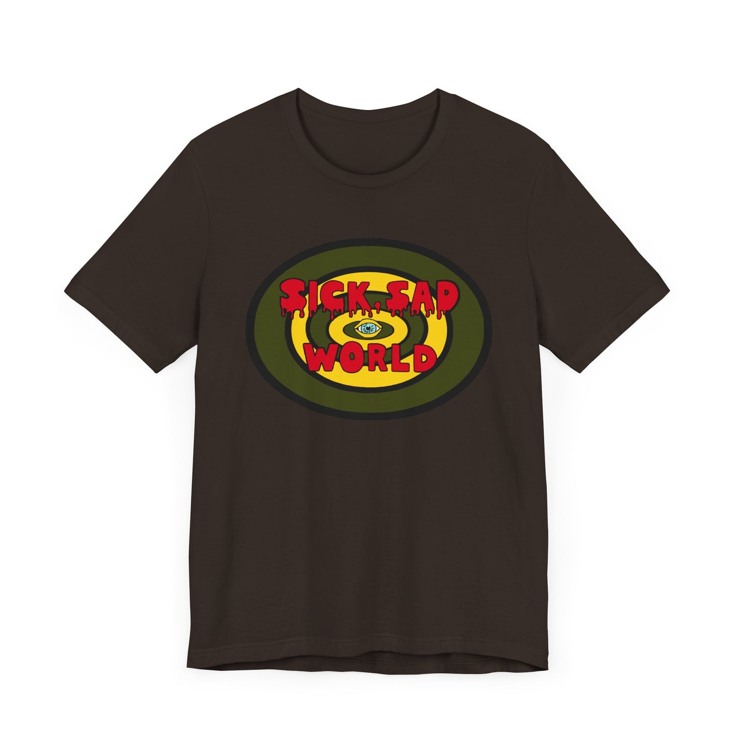 Daria Sick Sad World Short Sleeve Tee Shirt - A 90s Satirical Classic