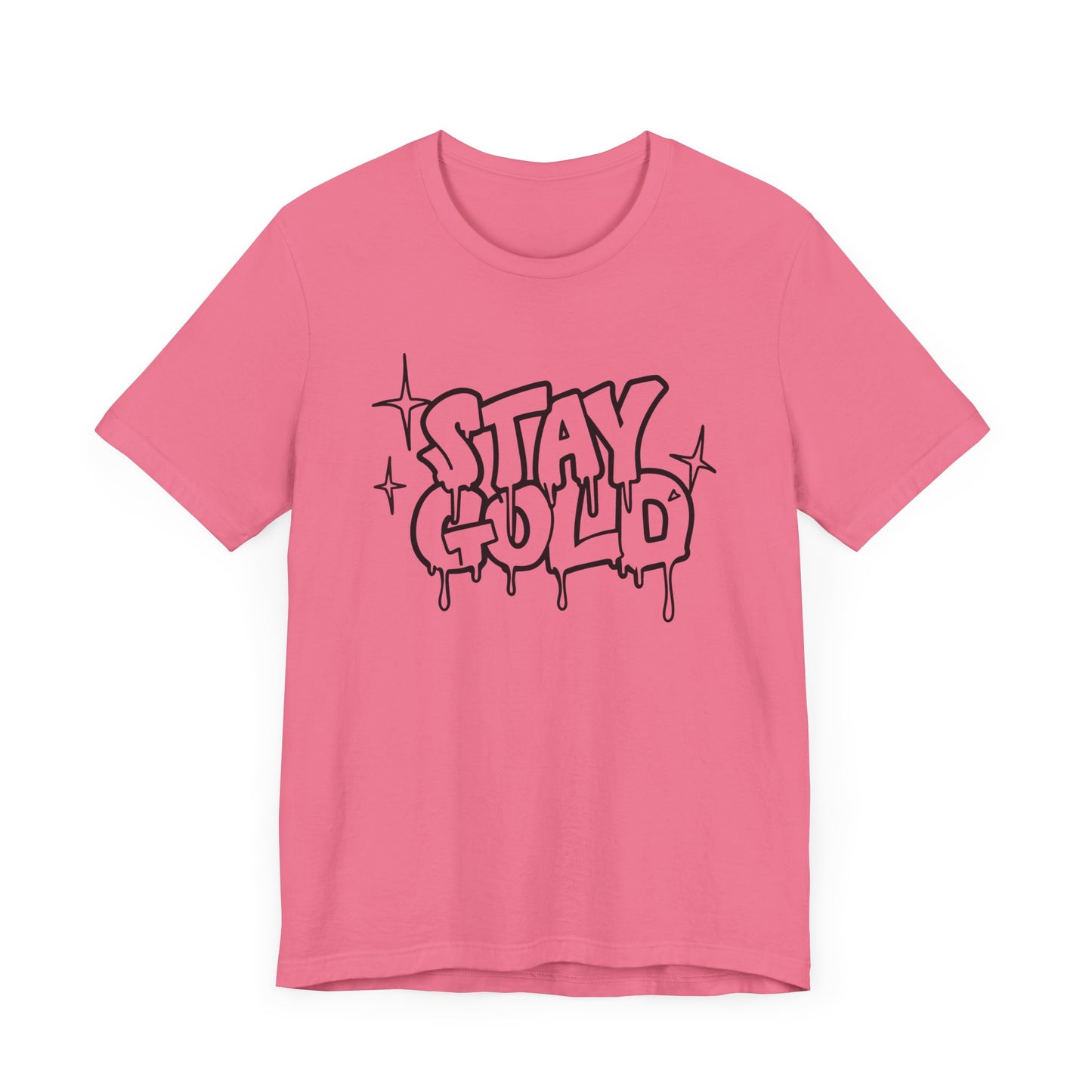 Stay Gold Short Sleeve Tee Shirt - A Classic Literary Tribute