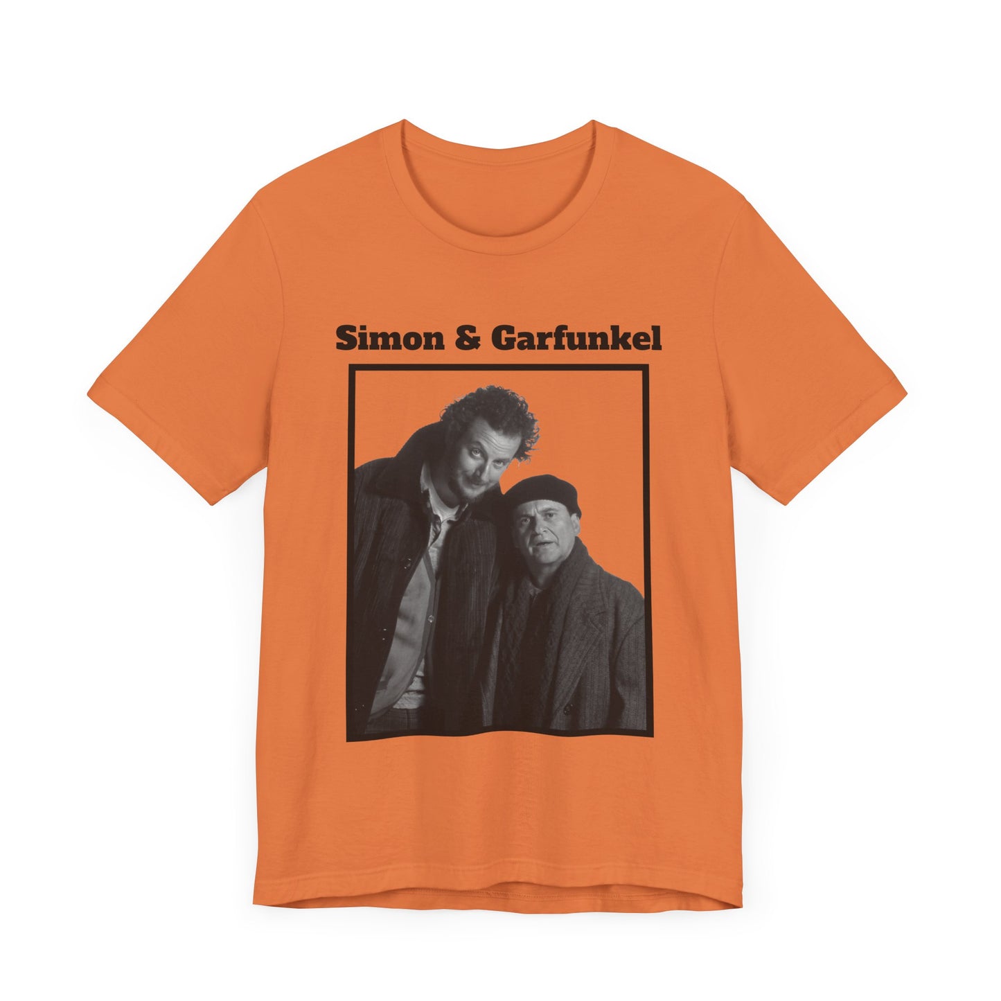 Home Alone Wet Bandits Simon & Garfunkel Meme Short Sleeve Tee Shirt - A Hilariously Ironic Tribute