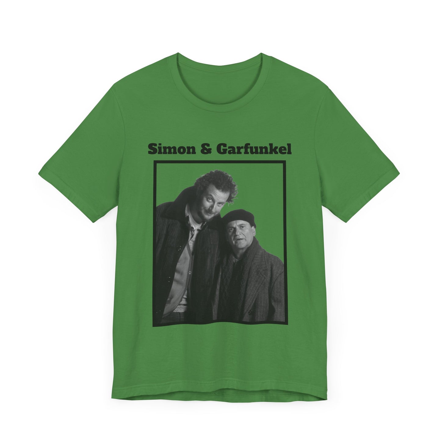 Home Alone Wet Bandits Simon & Garfunkel Meme Short Sleeve Tee Shirt - A Hilariously Ironic Tribute