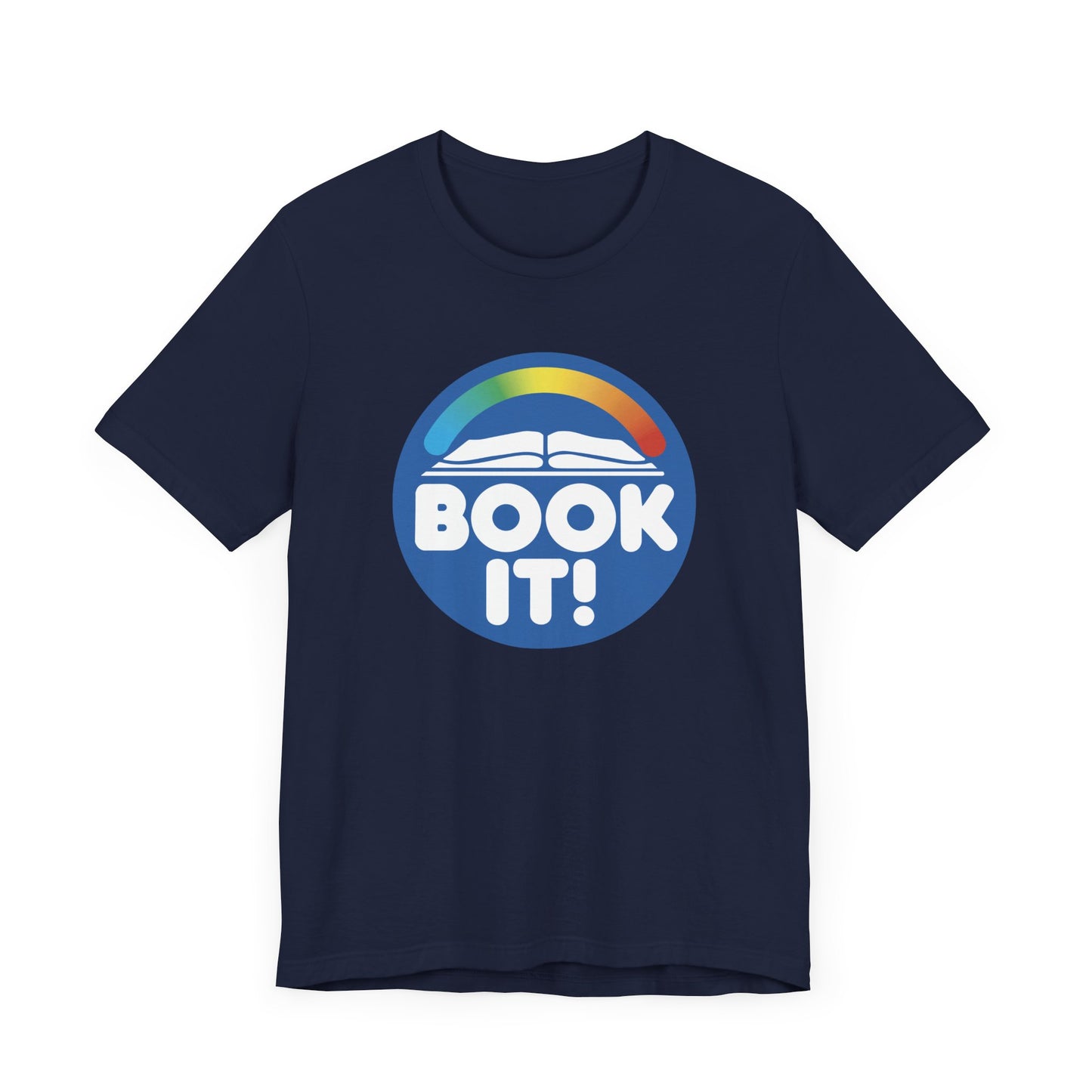 Book It! Short Sleeve Tee Shirt - A Slice of Childhood Nostalgia