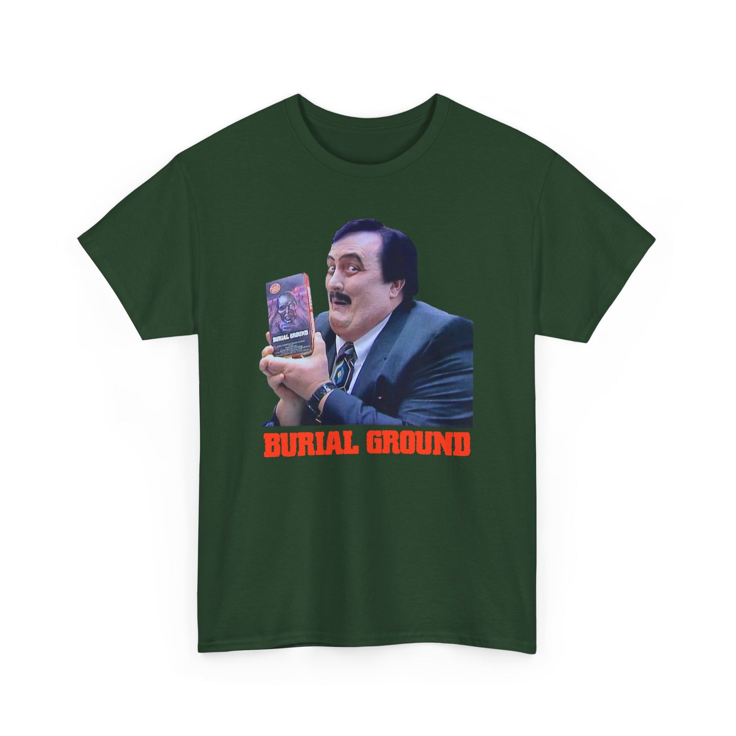 Paul Bearer Burial Ground Tee – Classic Wrestling and Horror Mashup