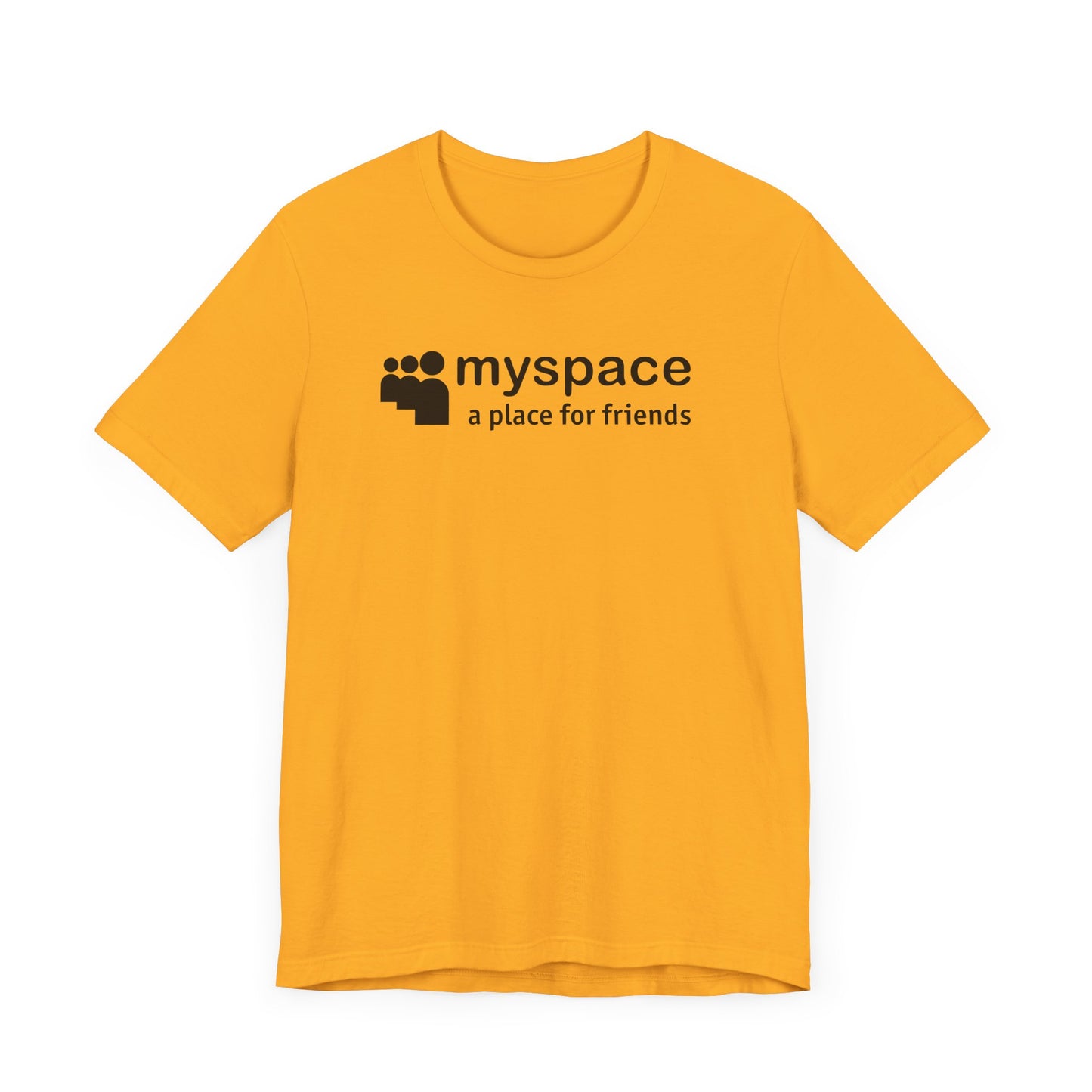 Myspace Social Media Short Sleeve Tee Shirt - A Throwback to the Good Old Days