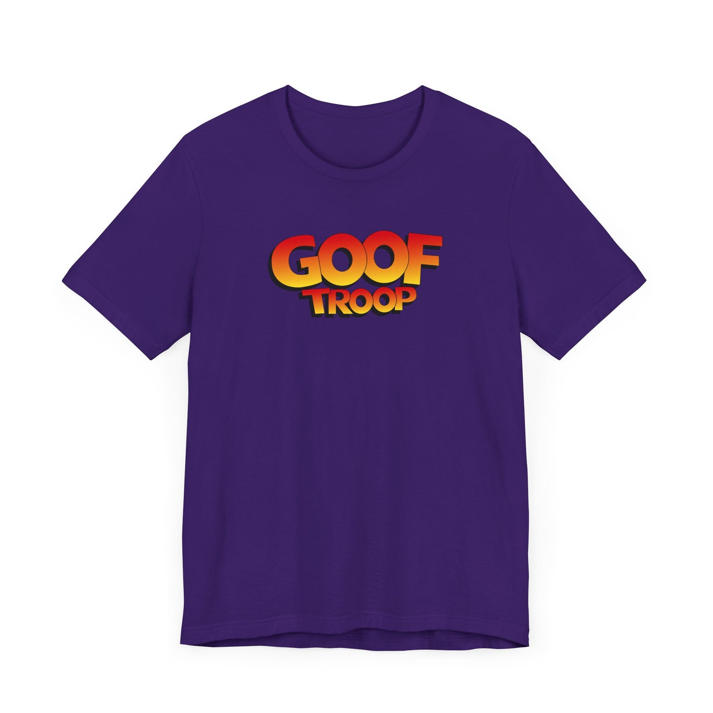 90s Afternoon Cartoon Goof Troop Short Sleeve Tee Shirt - A Nostalgic Throwback
