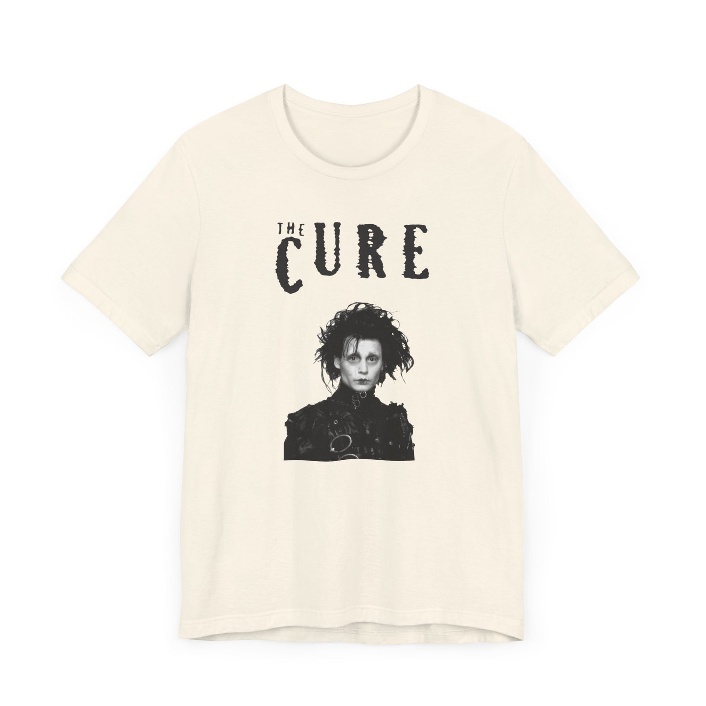 The Cure Meme Funny Short Sleeve Tee Shirt - A Hilarious Goth Tribute