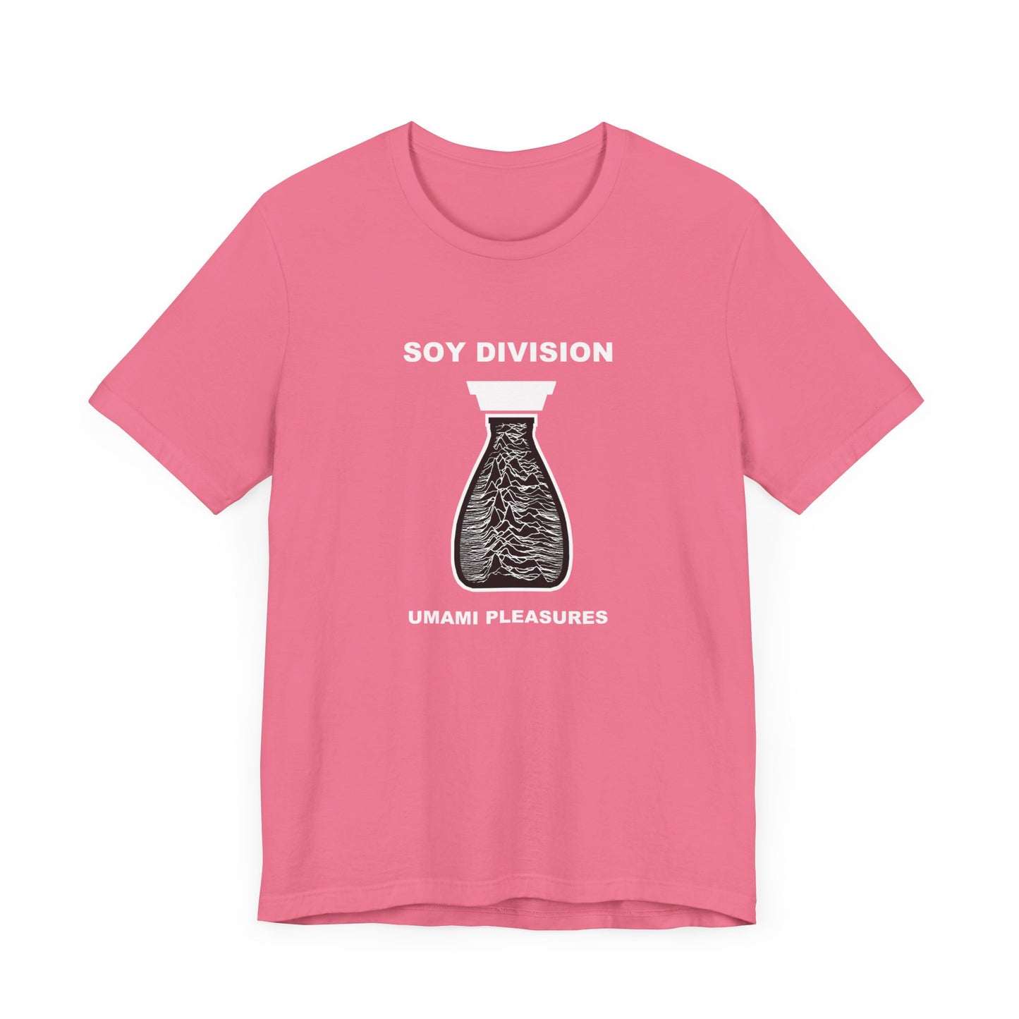 Soy Division Short Sleeve Tee Shirt - A Hilarious Joy Division Spoof