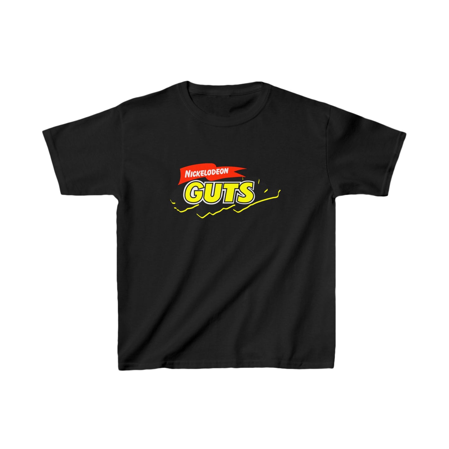Kids Nickelodeon GUTS Heavy Cotton Tee - A 90s Nostalgia Classic